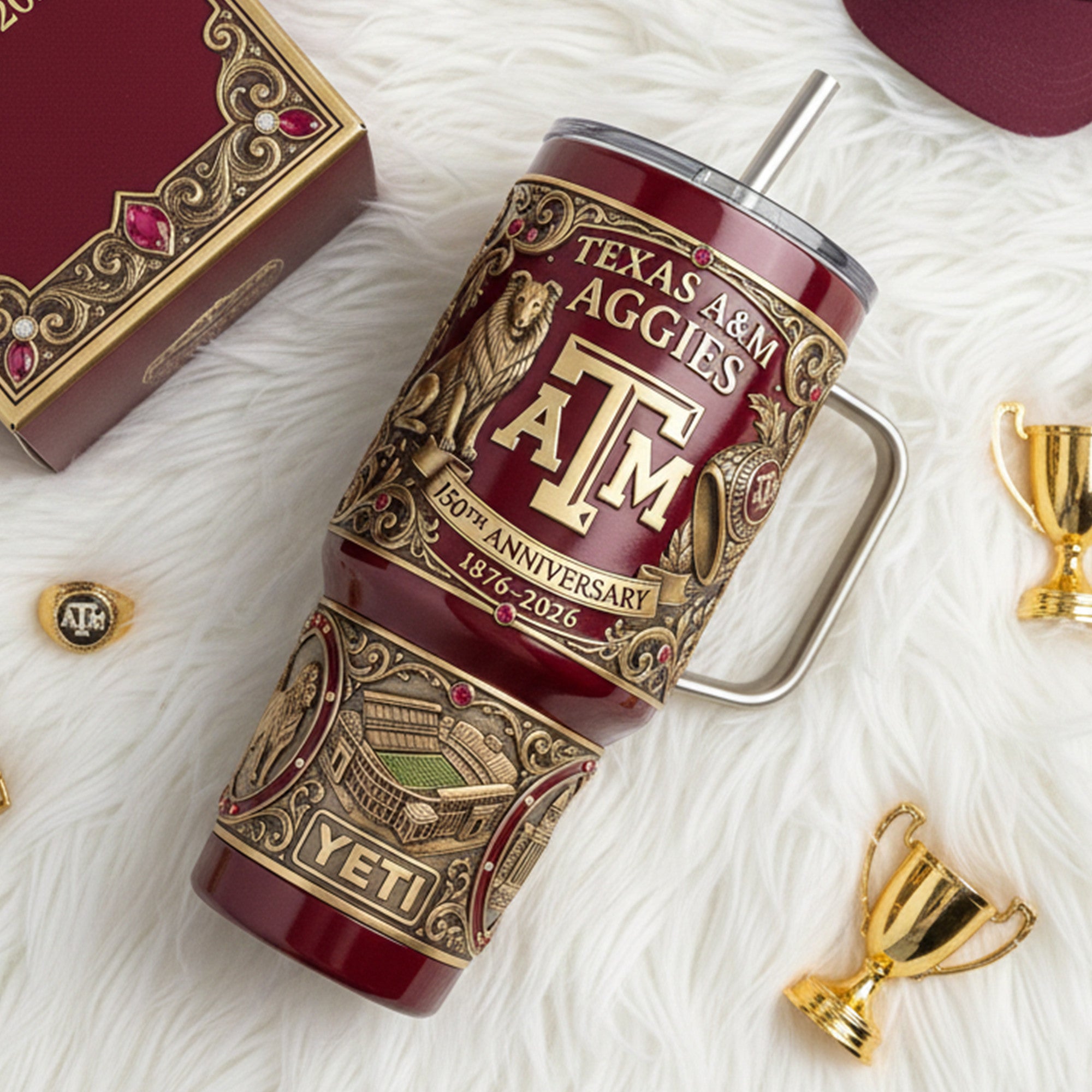 TAMA 40oz Tumbler With Handle LNTH