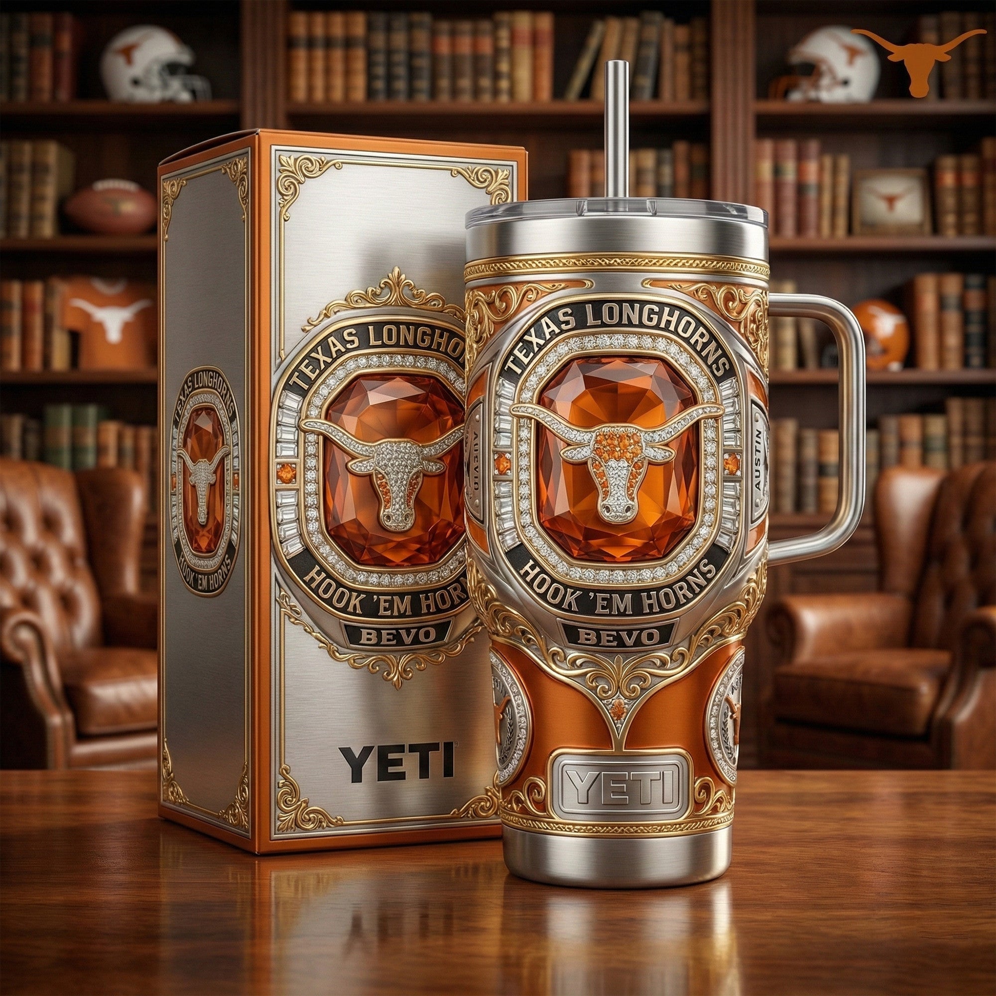 TLH 40oz Tumbler With Handle LNTH