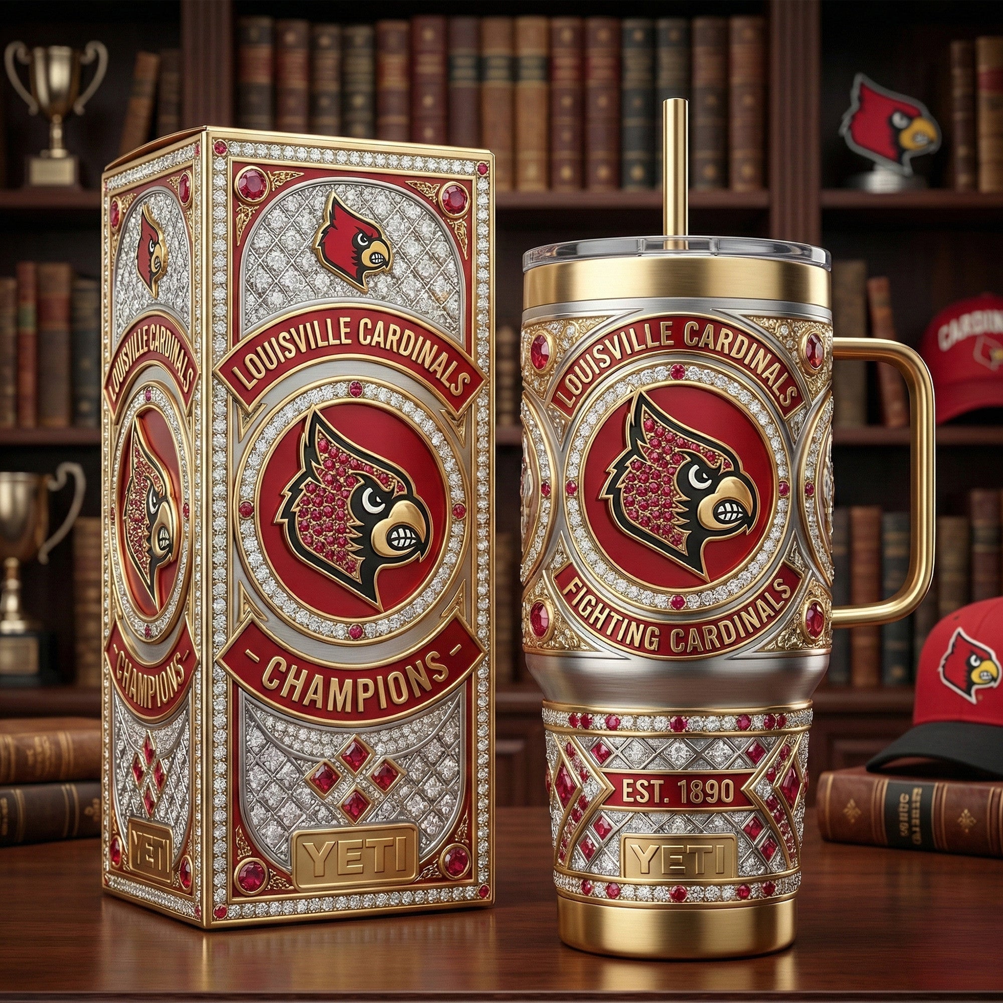 LVC 40oz Tumbler With Handle LNTH