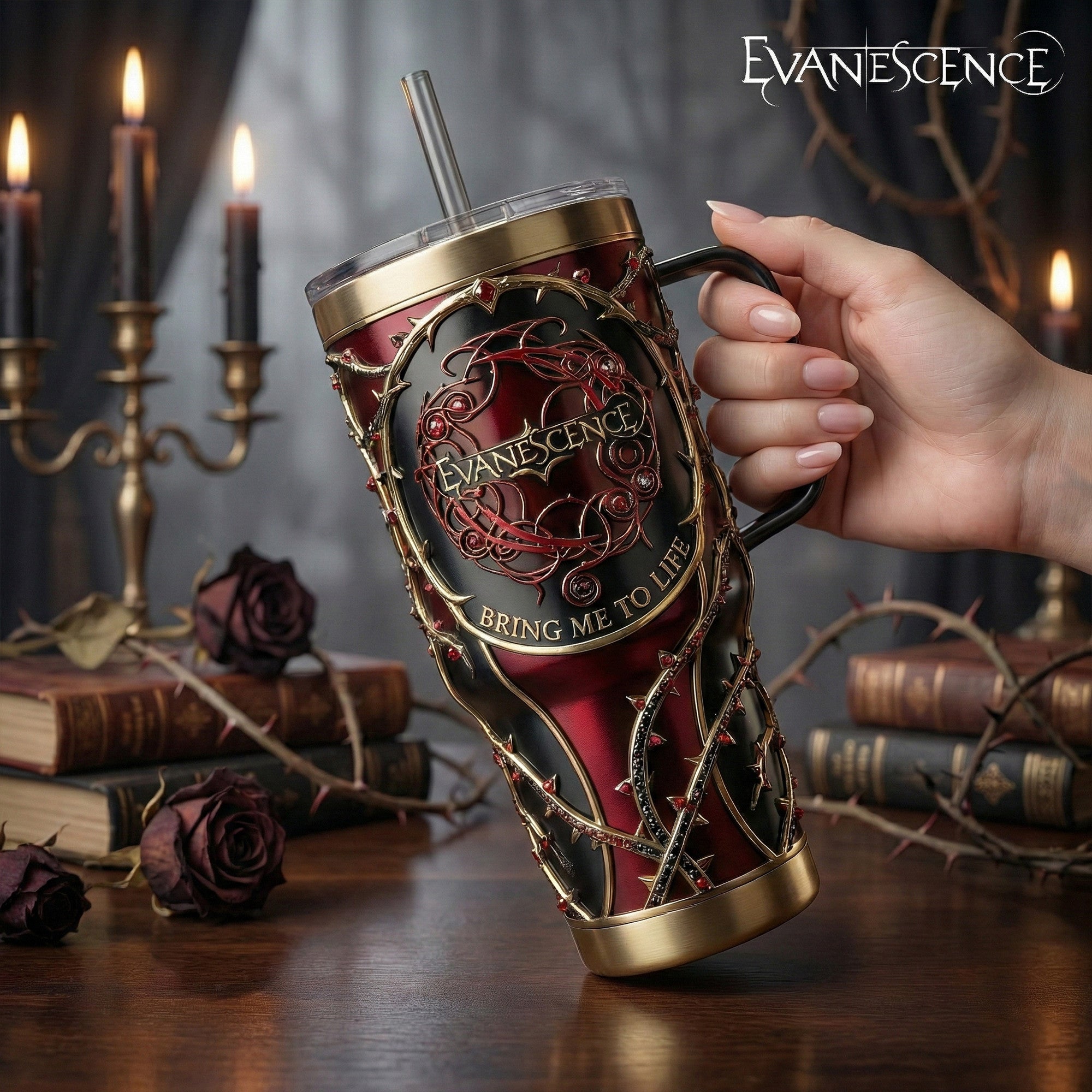 EVS 40oz Tumbler With Handle LNTH