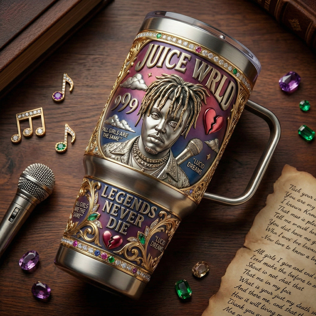 WRLD 40oz Tumbler With Handle LNTH