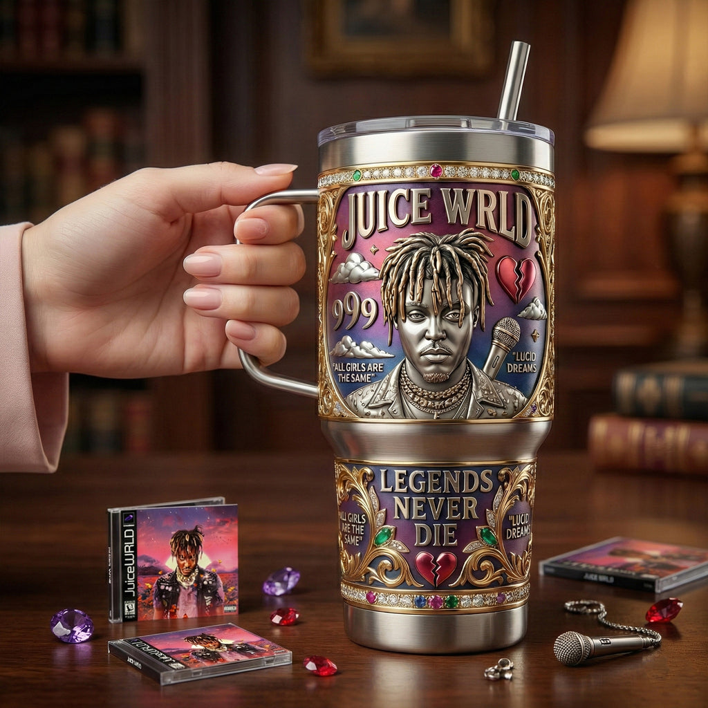 WRLD 40oz Tumbler With Handle LNTH