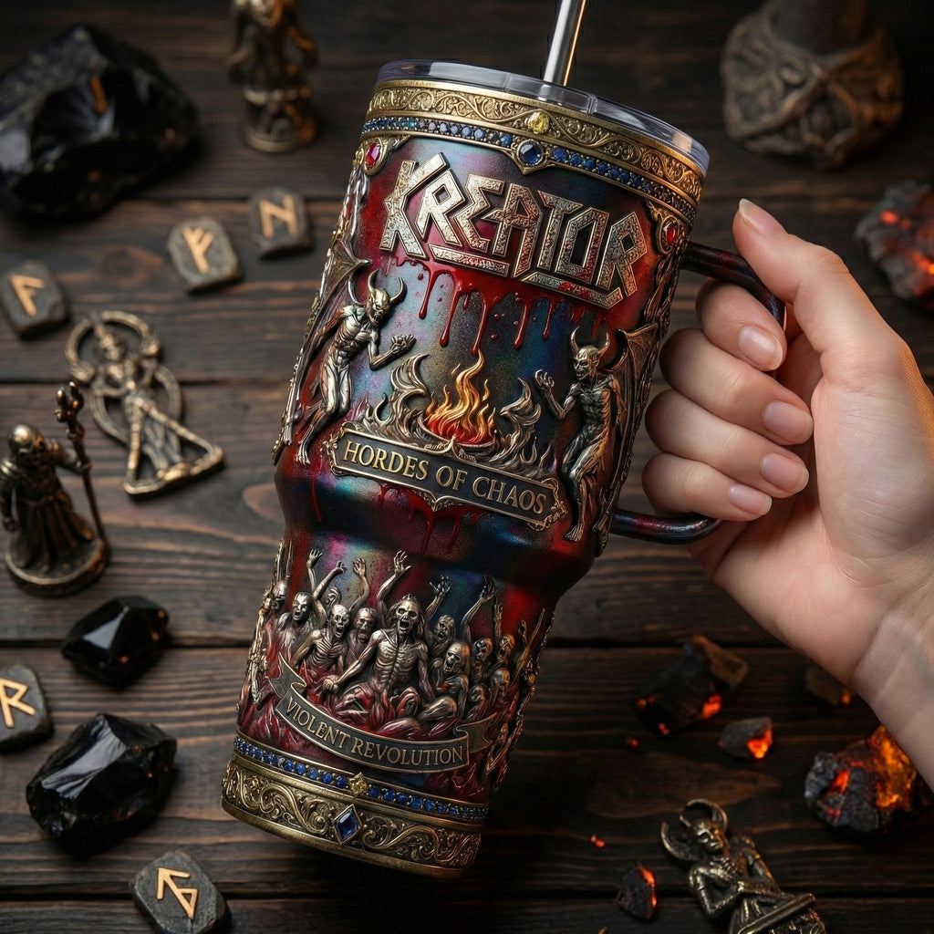 KRET 40oz Tumbler With Handle LNTH