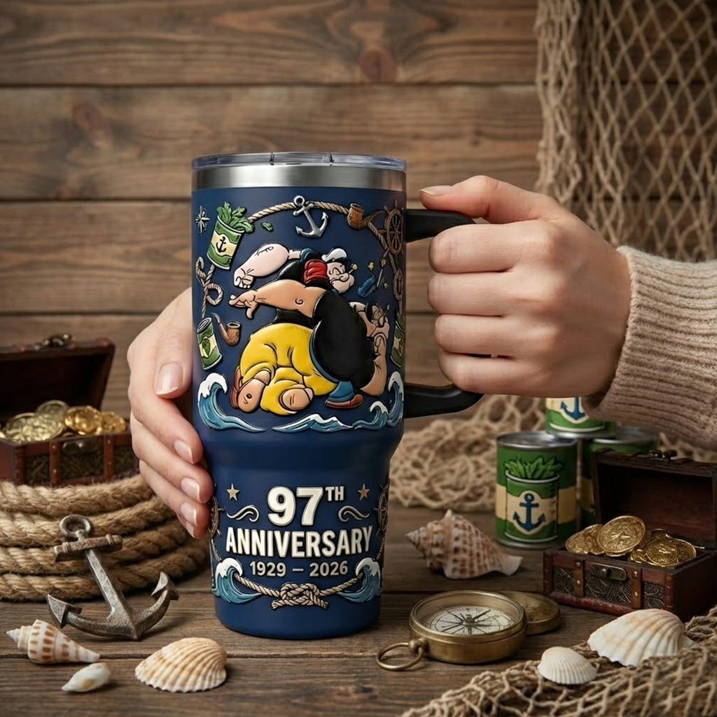 POPE 40oz Tumbler With Handle TNSM