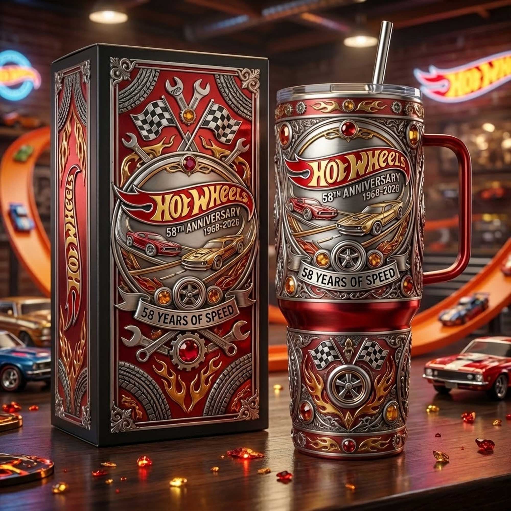 HTW 40oz Tumbler With Handle TNSM