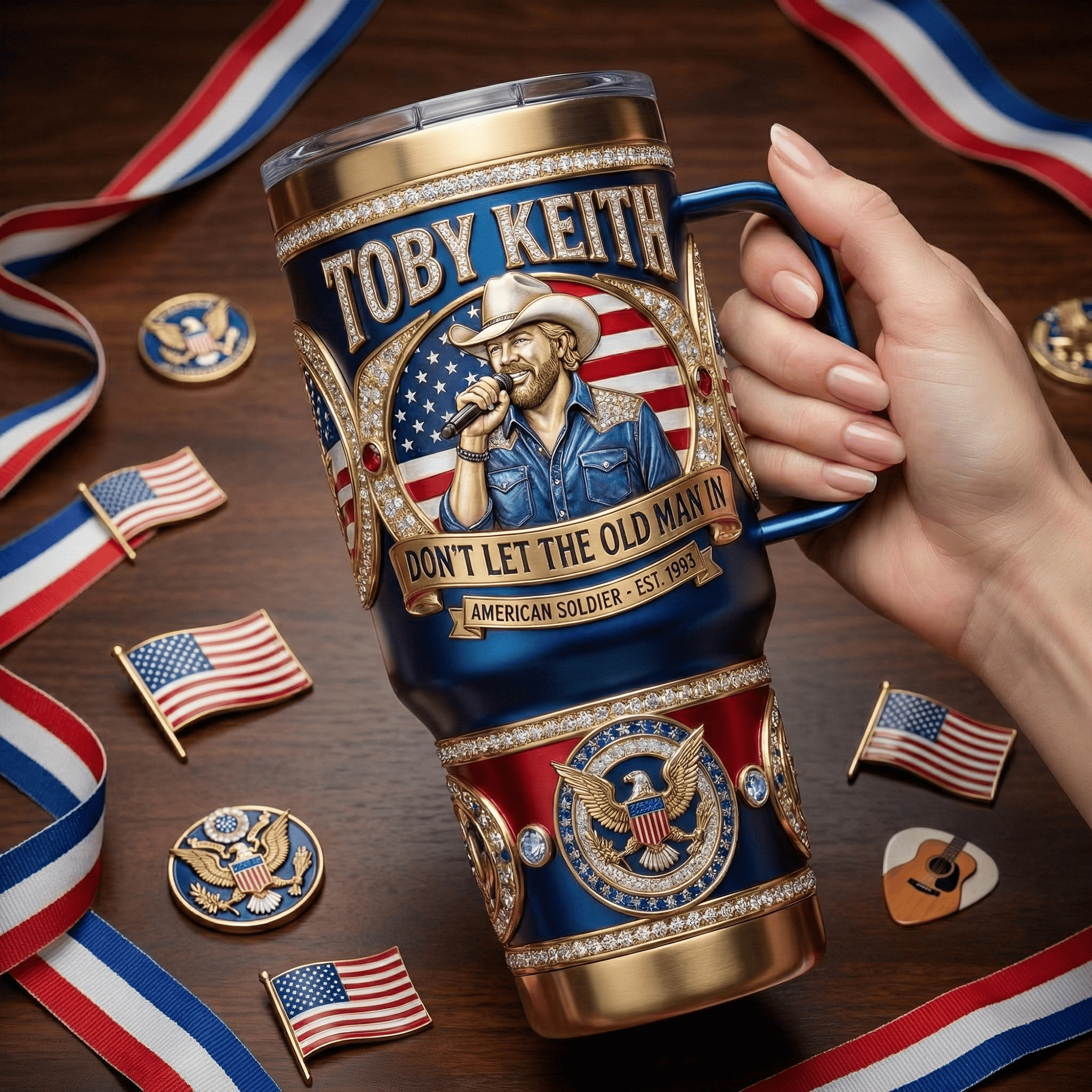 TBKH 40oz Tumbler With Handle LNTH