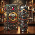 GNR 40oz Tumbler With Handle TNSM