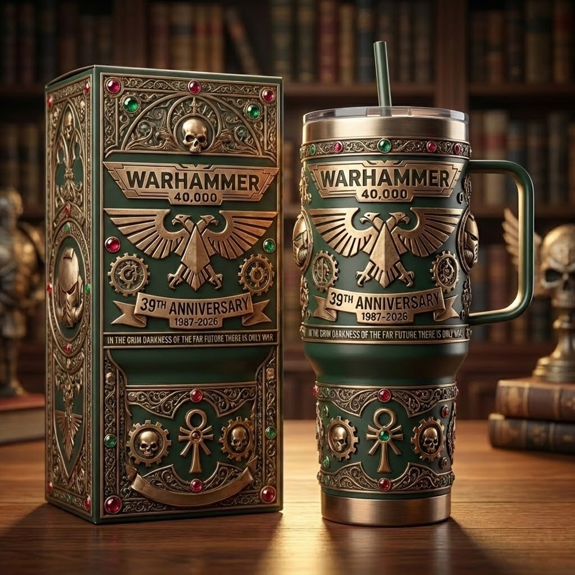 WHM 40oz Tumbler With Handle TNSM