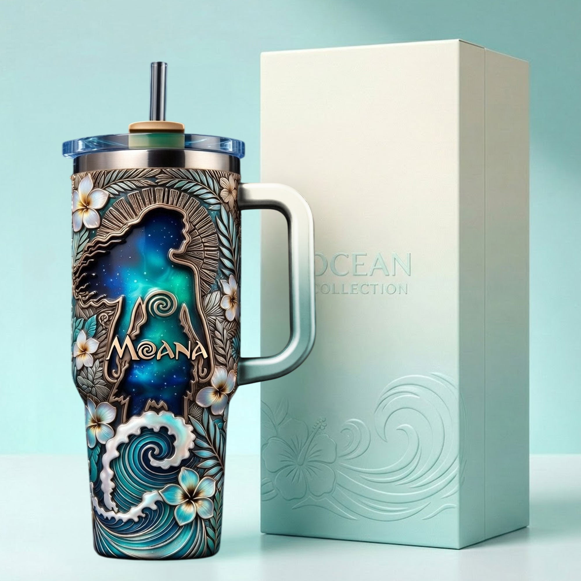 MAN 40oz Tumbler With Handle HTTT