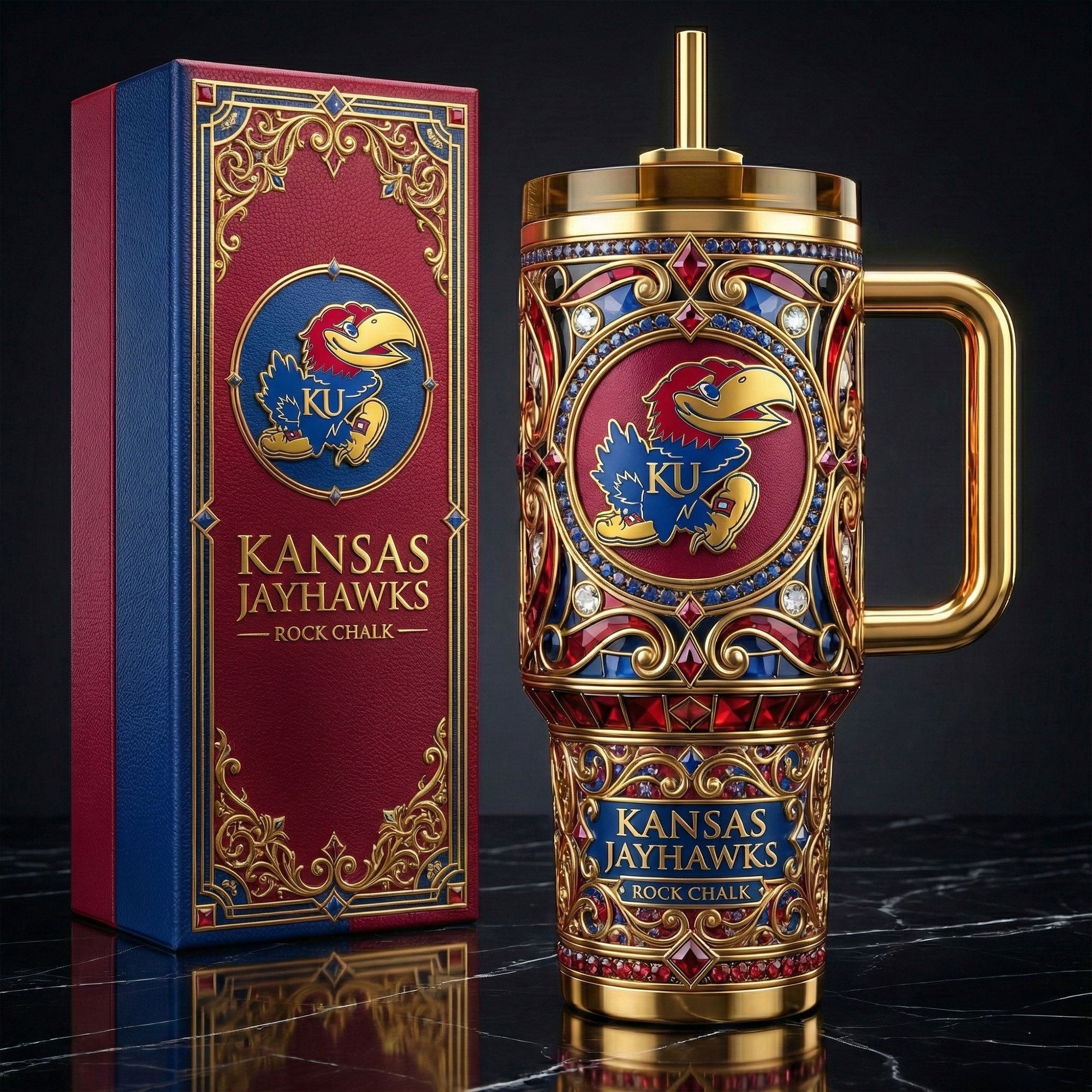 KHS 40oz Tumbler With Handle DAT