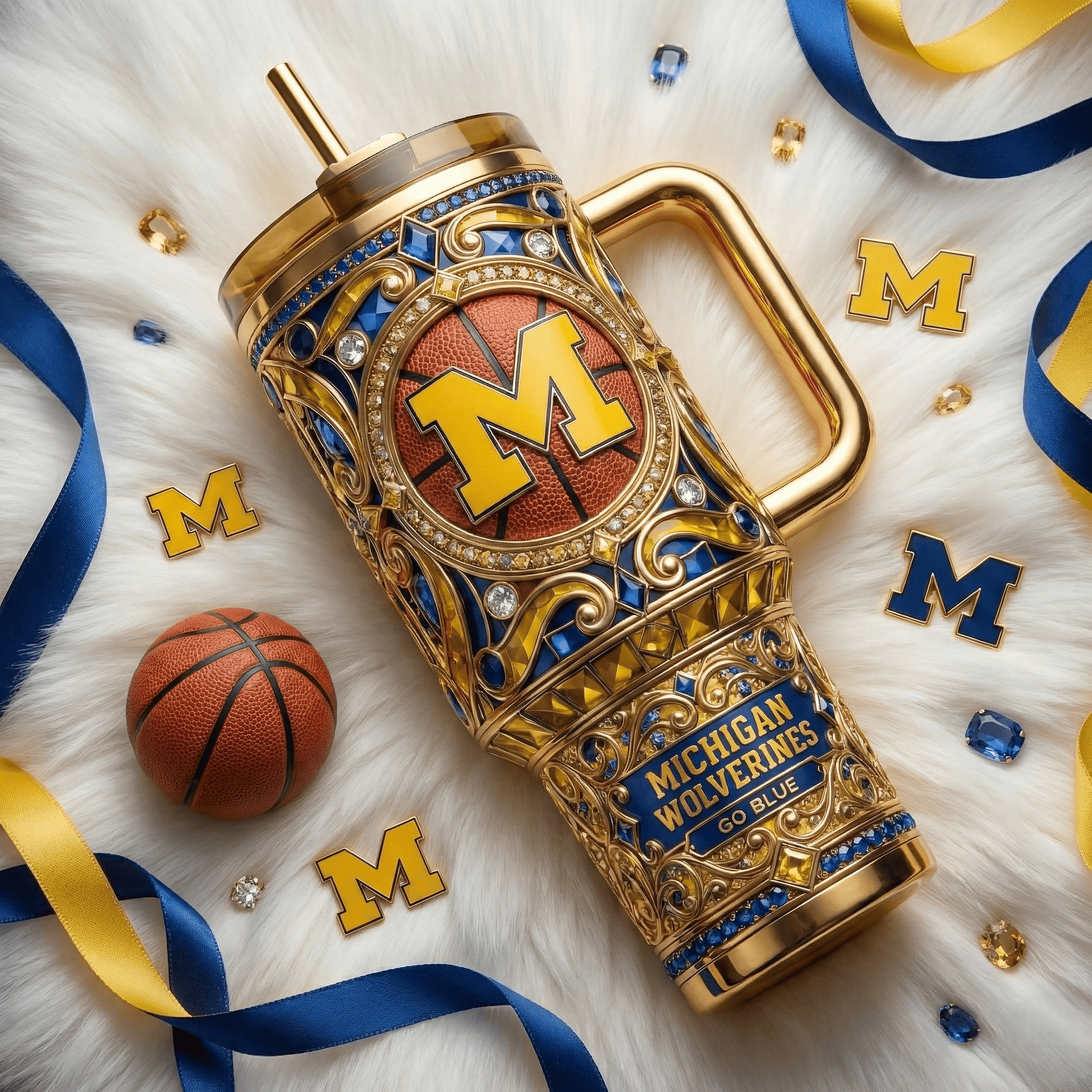 MWR 40oz Tumbler With Handle DAT