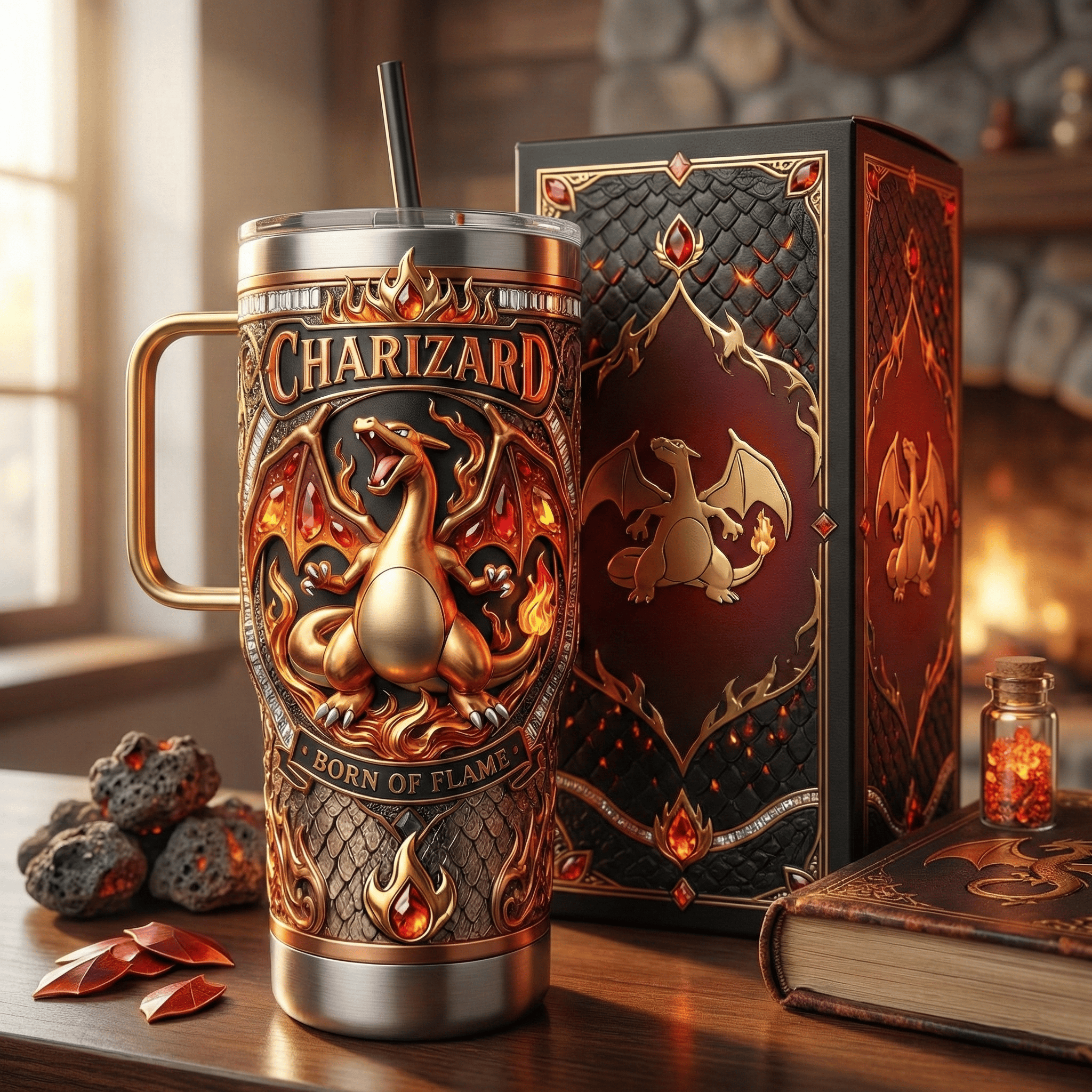CRZ 40oz Tumbler With Handle HTTT