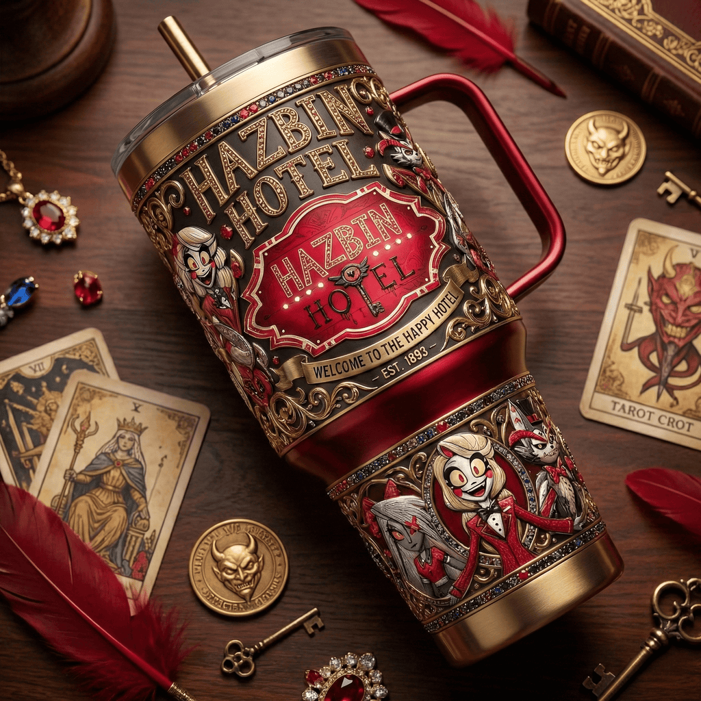 HZH 40oz Tumbler With Handle LNTH