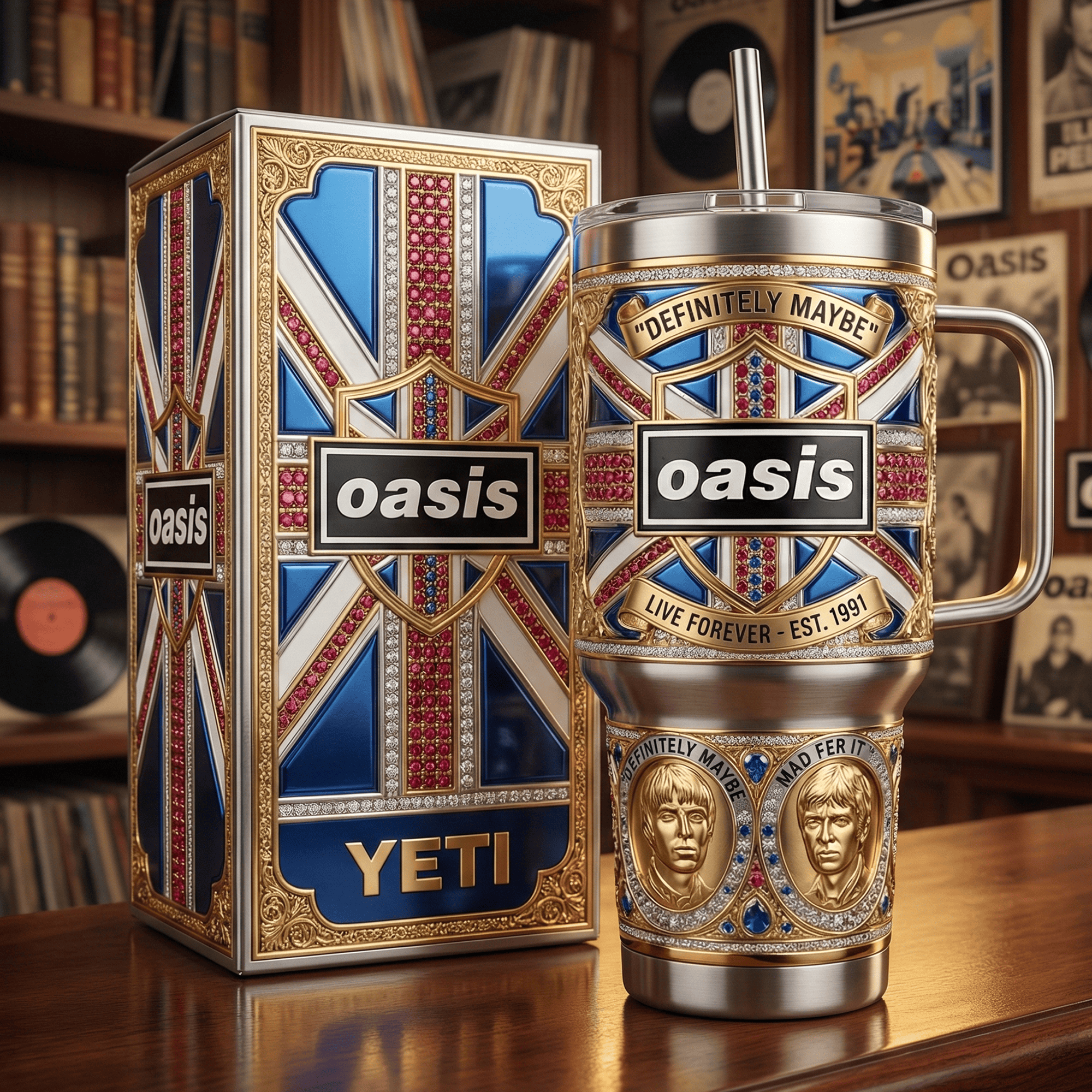 OAS 40oz Tumbler With Handle LNTH
