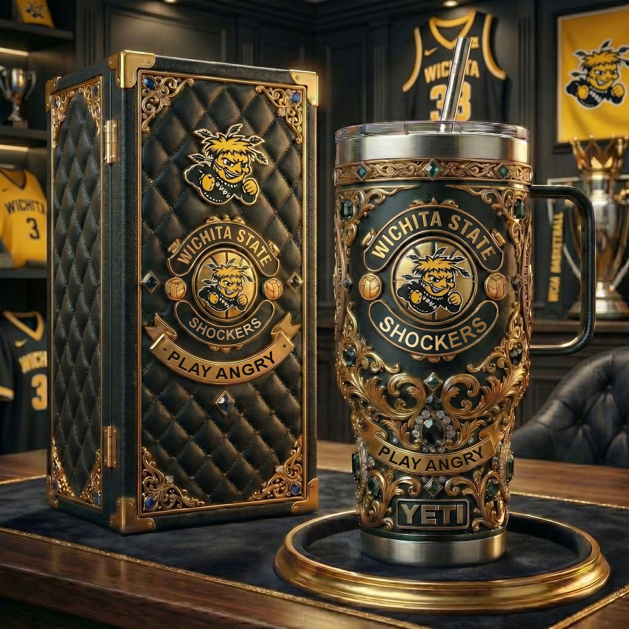 WSS 40oz Tumbler With Handle DAT