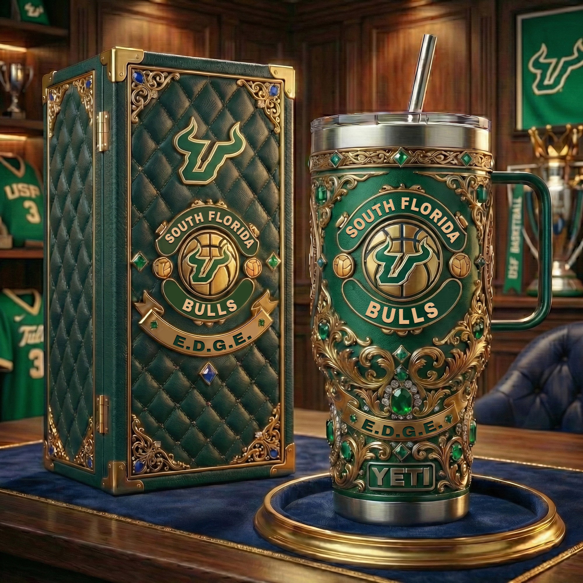 SFB 40oz Tumbler With Handle DAT