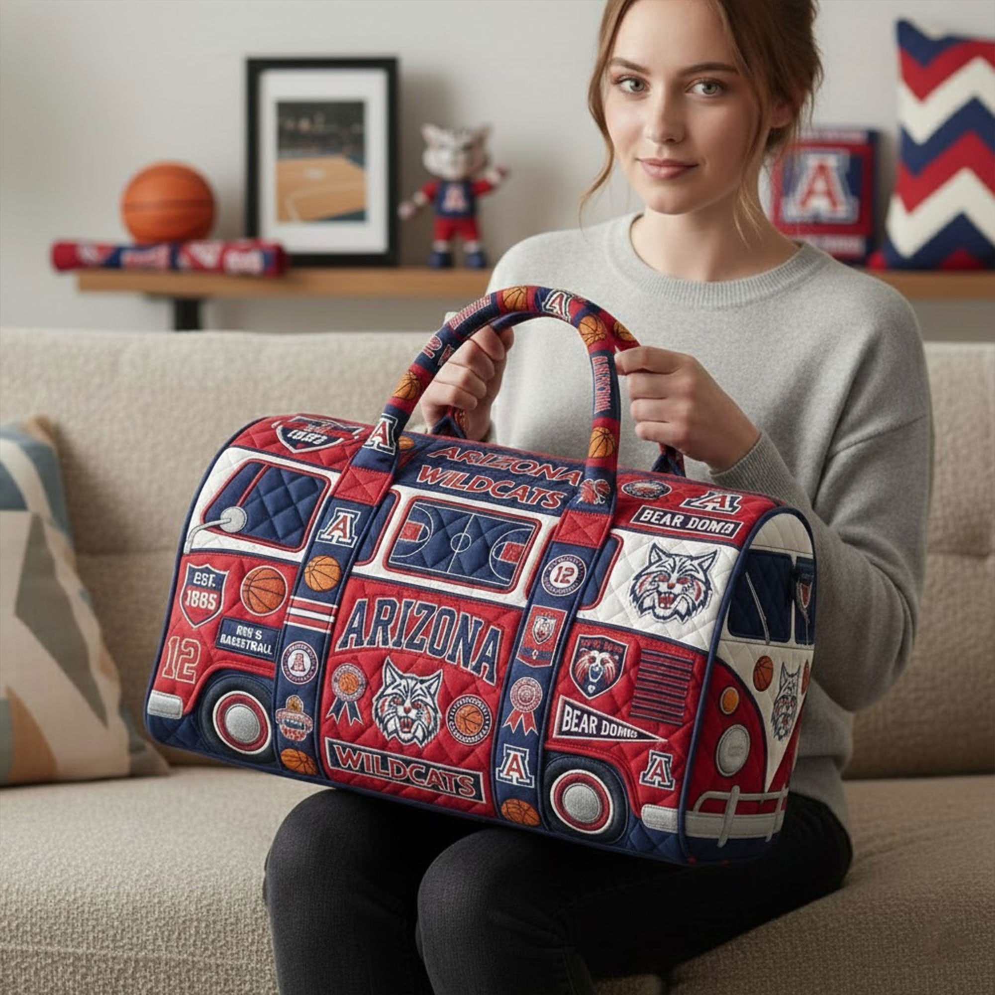 AWC Premium Quilted Duffle Bag TNSM