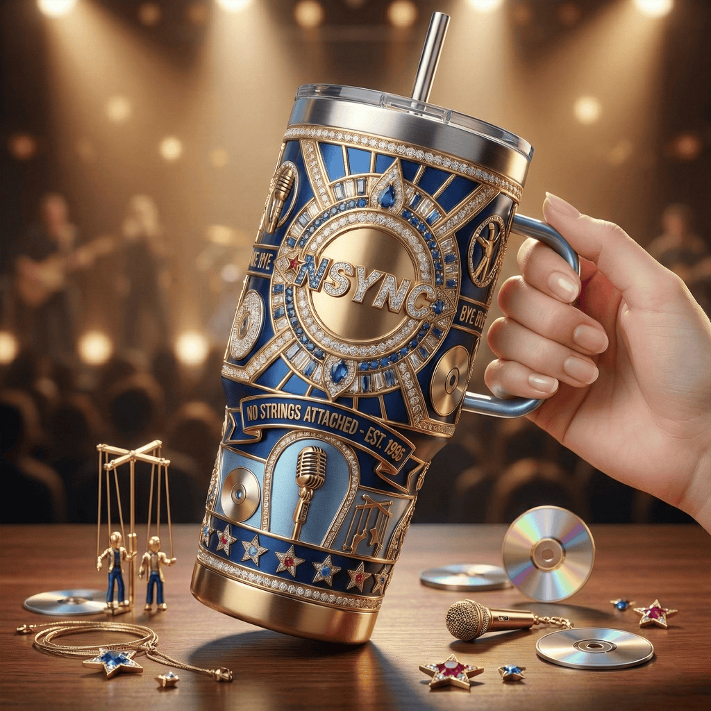 NSYN 40oz Tumbler With Handle LNTH