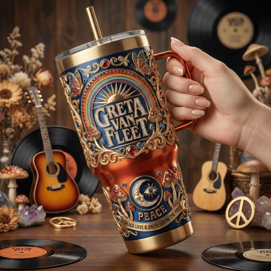 GVF 40oz Tumbler With Handle LNTH