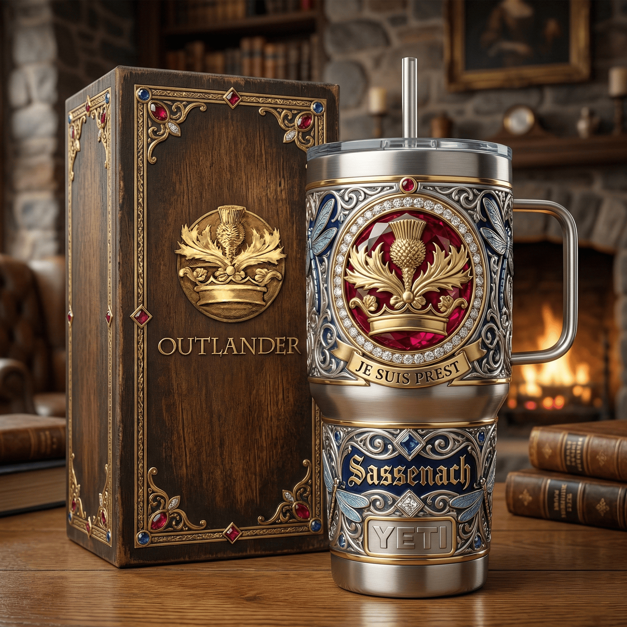 OLD 40oz Tumbler With Handle LNTH