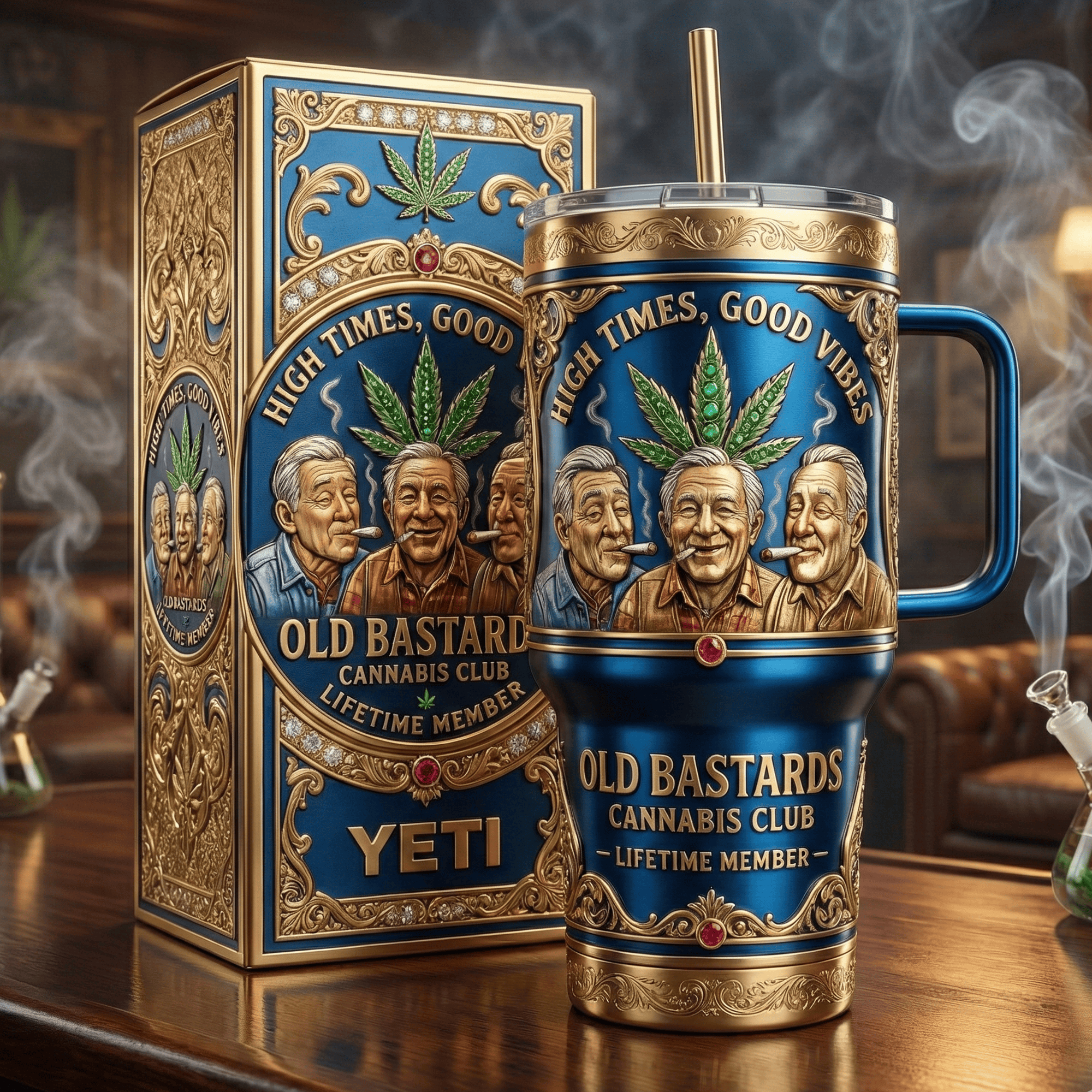 OBCC 40oz Tumbler With Handle LNTH