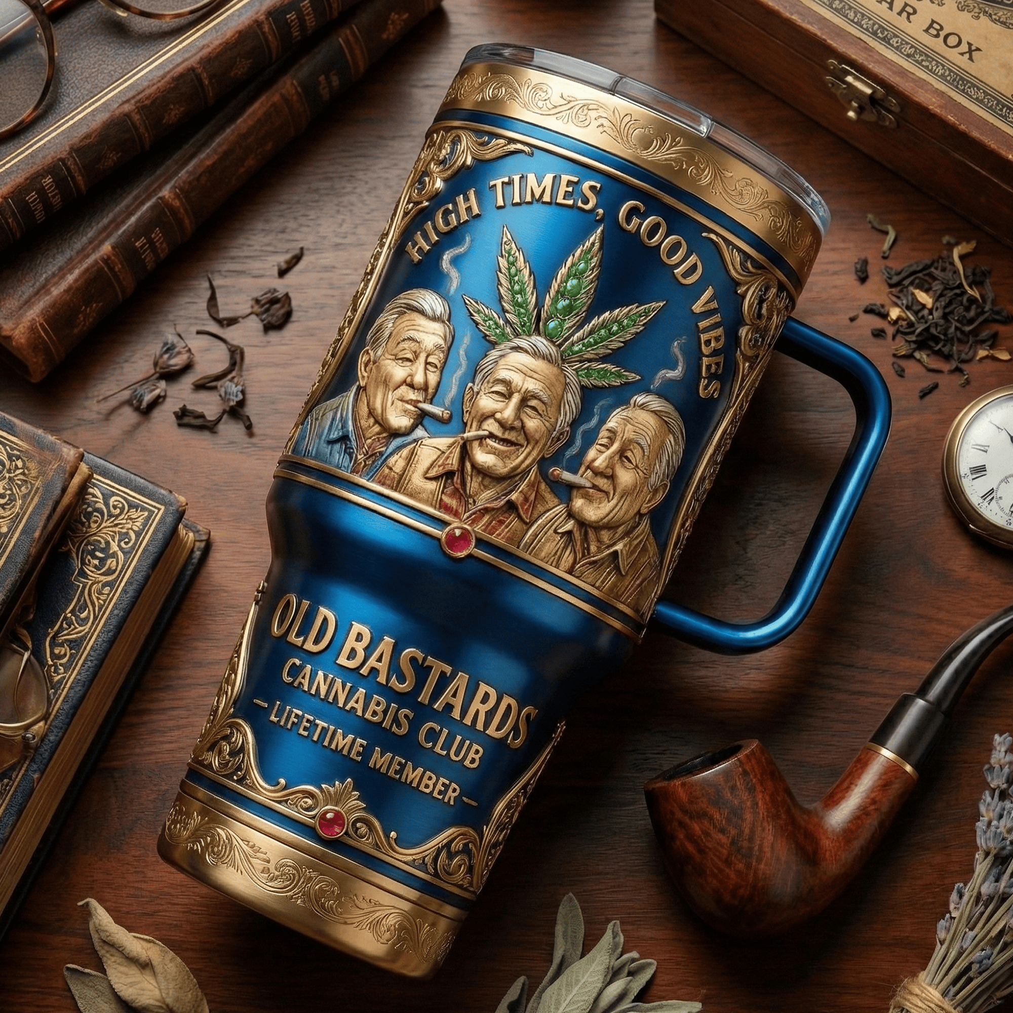 OBCC 40oz Tumbler With Handle LNTH