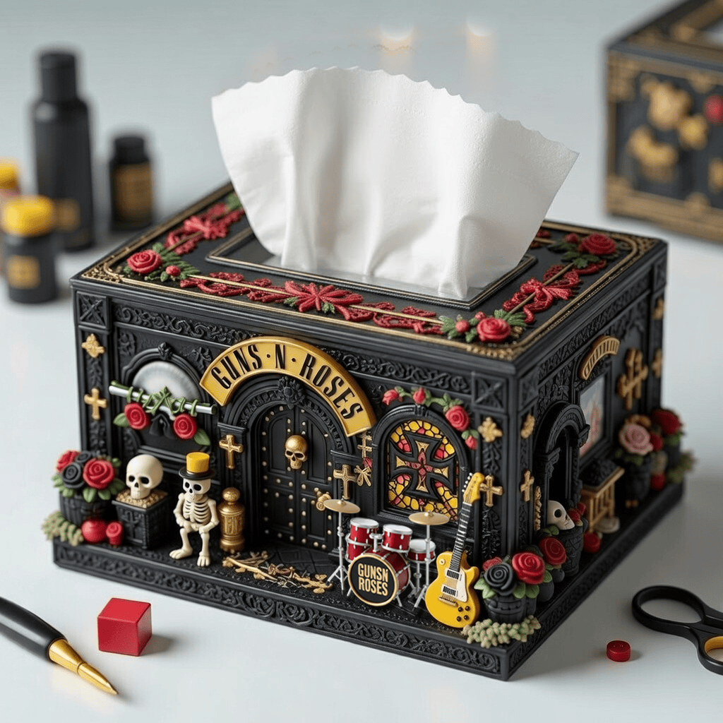 Premium GRN Tissue Box HTTT