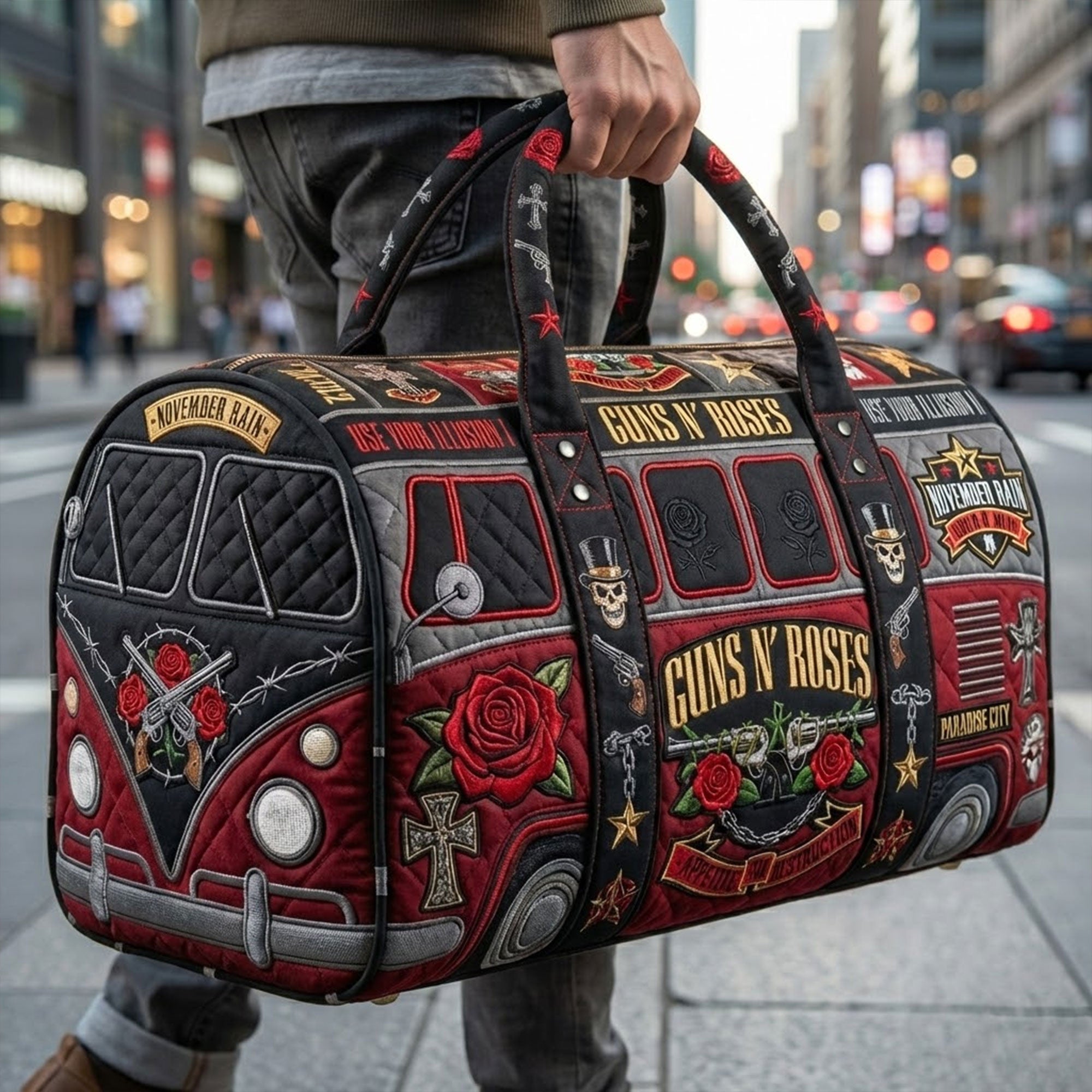 GNR Premium Quilted Duffle Bag TNSM