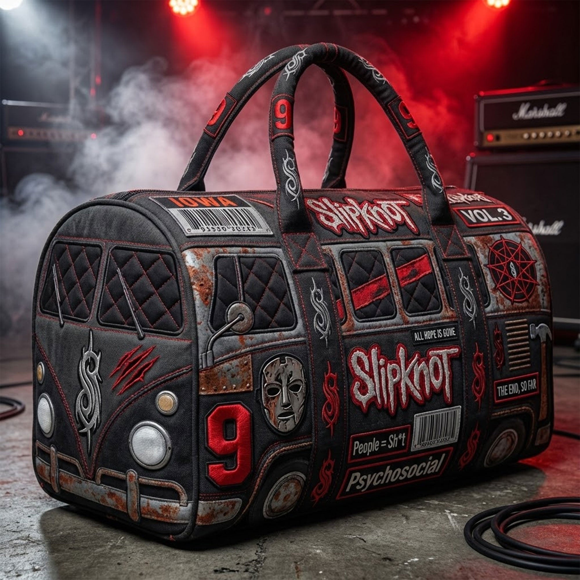 SLK Premium Quilted Duffle Bag TNSM