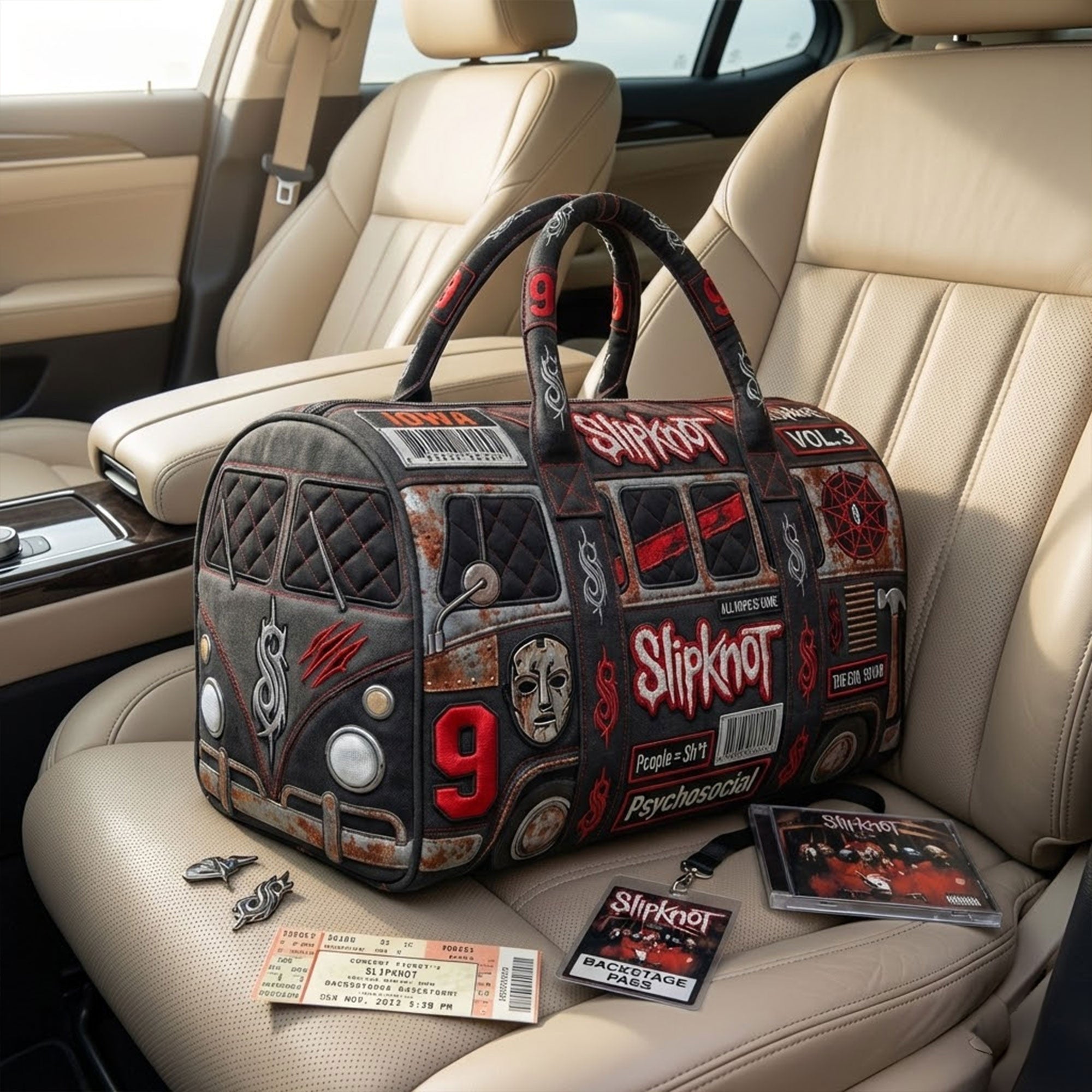 SLK Premium Quilted Duffle Bag TNSM