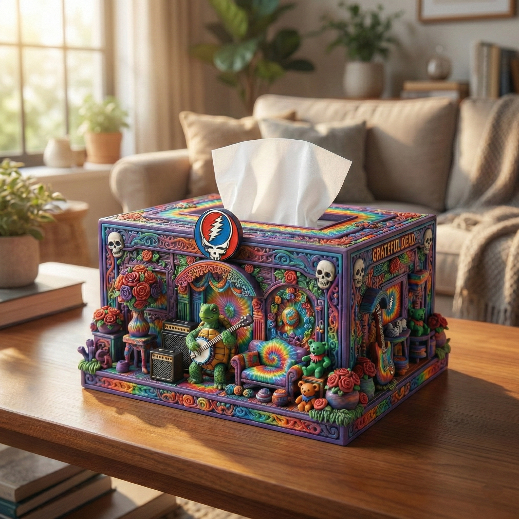 Premium GRFD Tissue Box HTTT