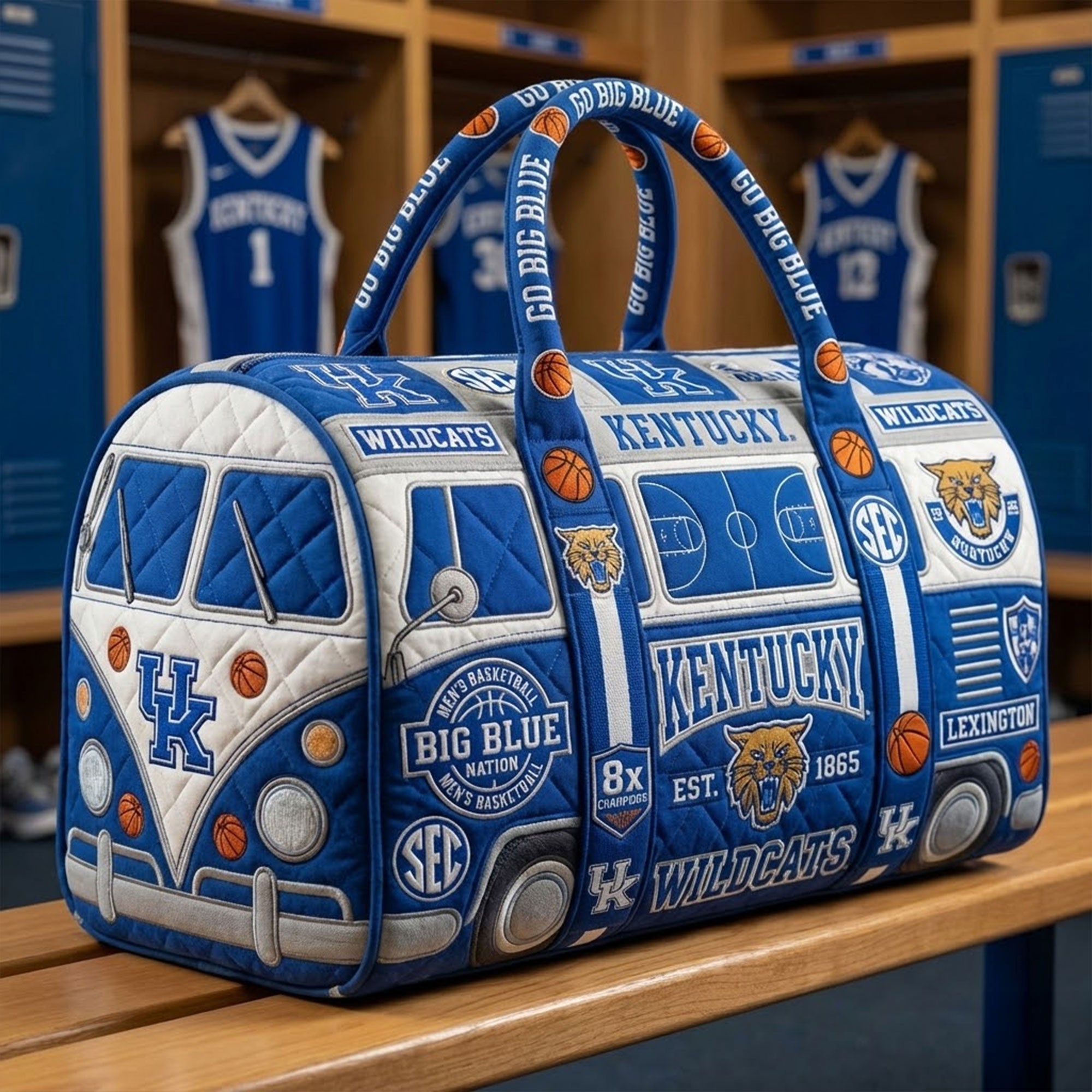 KWBK Premium Quilted Duffle Bag TNSM