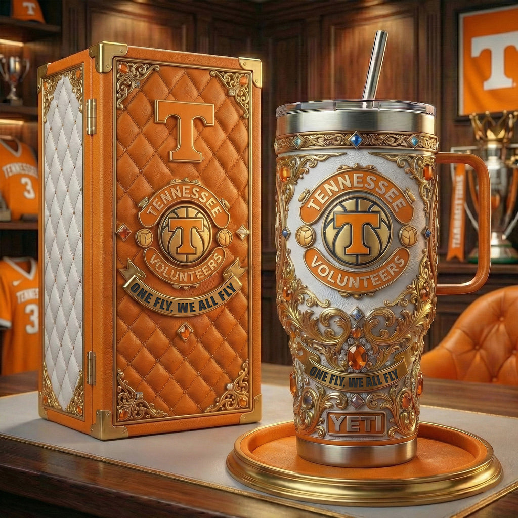 TVFB 40oz Tumbler With Handle DAT