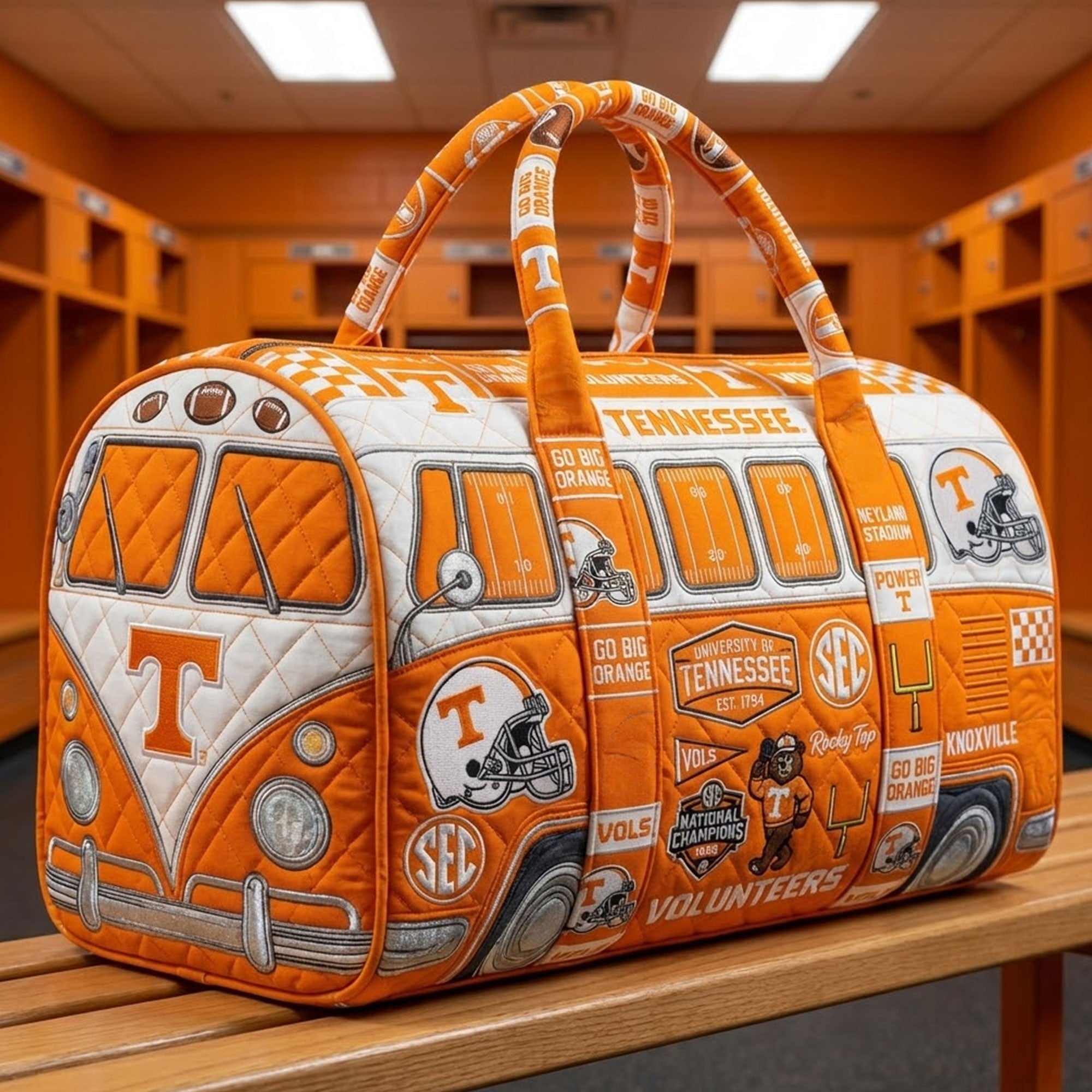 TVF Premium Quilted Duffle Bag TNSM