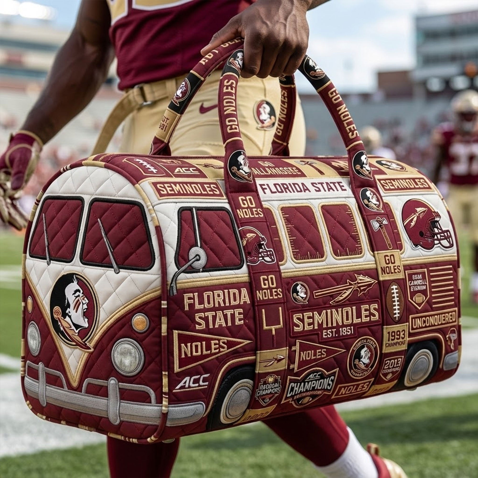 FSS Premium Quilted Duffle Bag TNSM