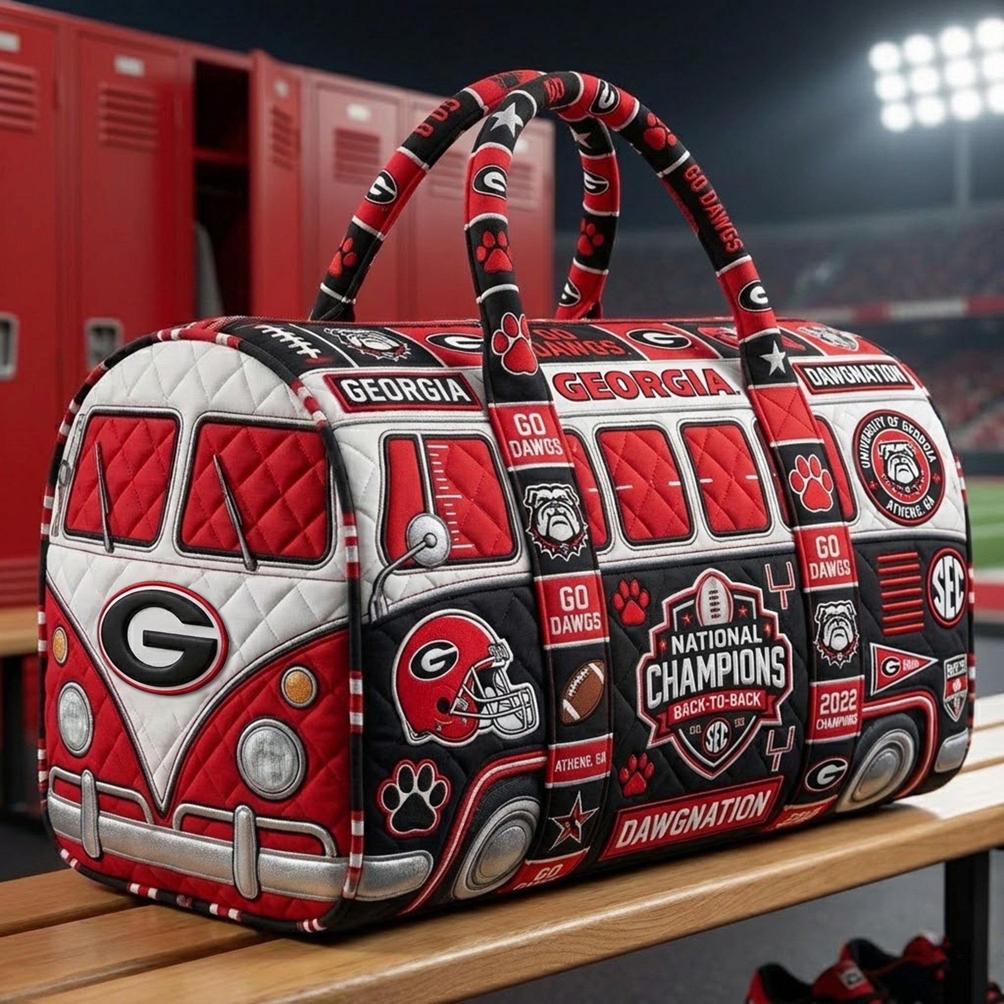 GGBD Premium Quilted Duffle Bag TNSM