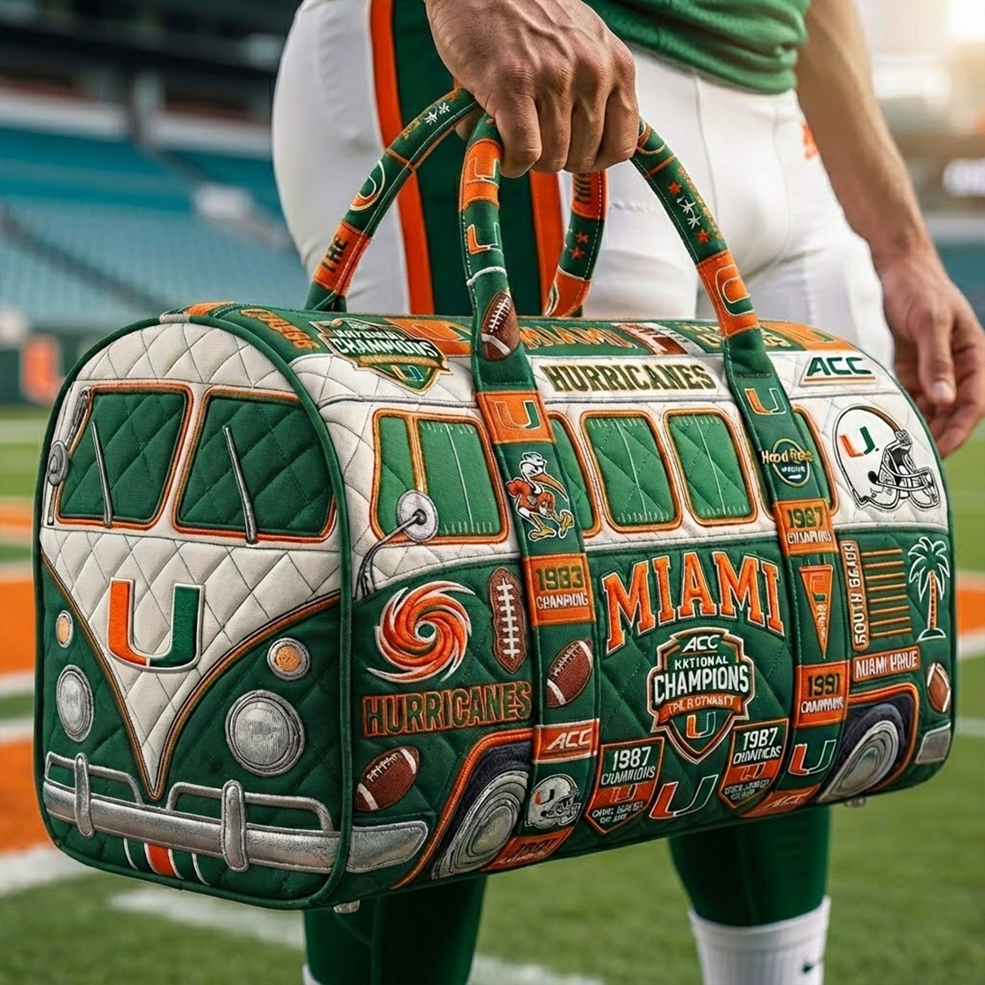 MHC Premium Quilted Duffle Bag TNSM