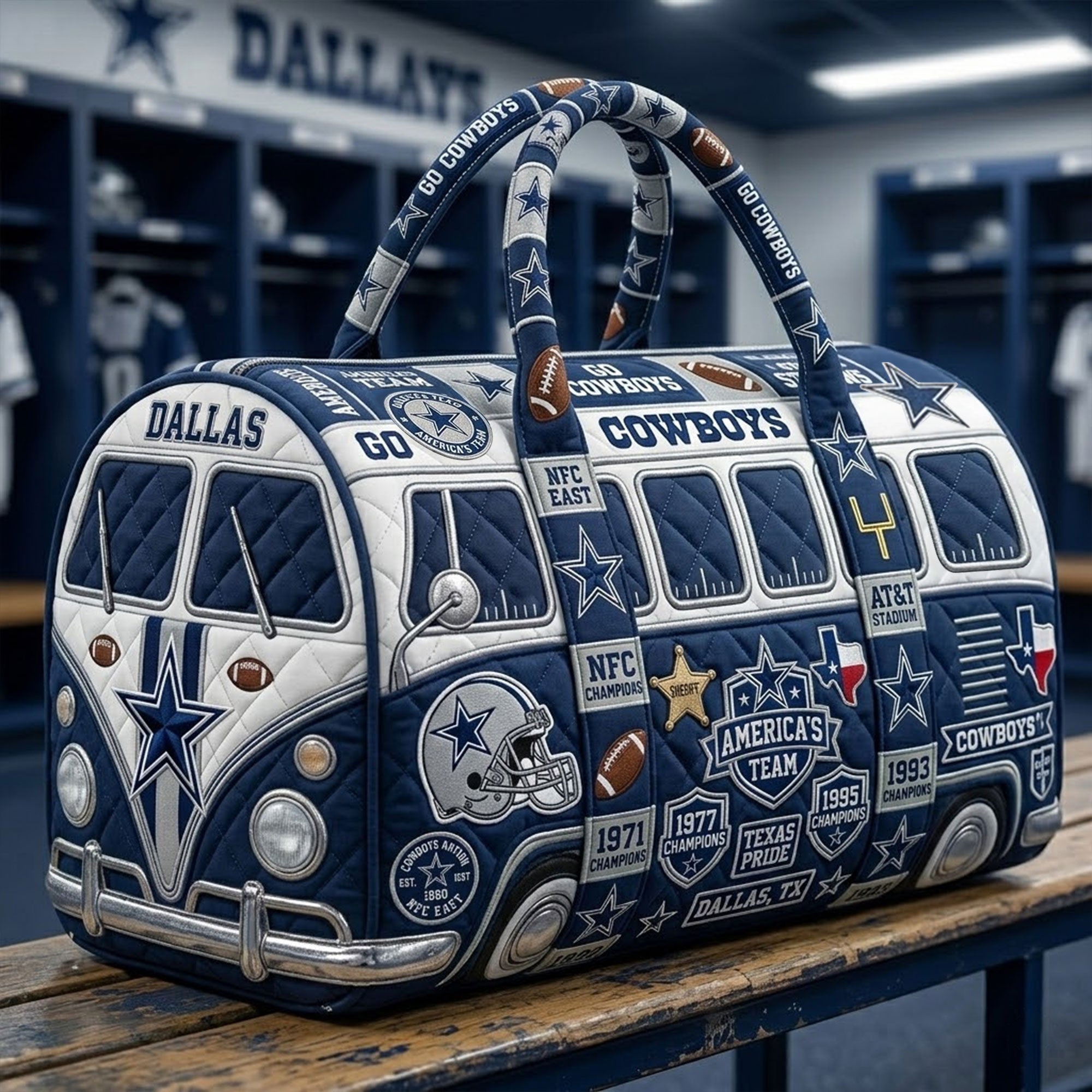DLCB Premium Quilted Duffle Bag TNSM