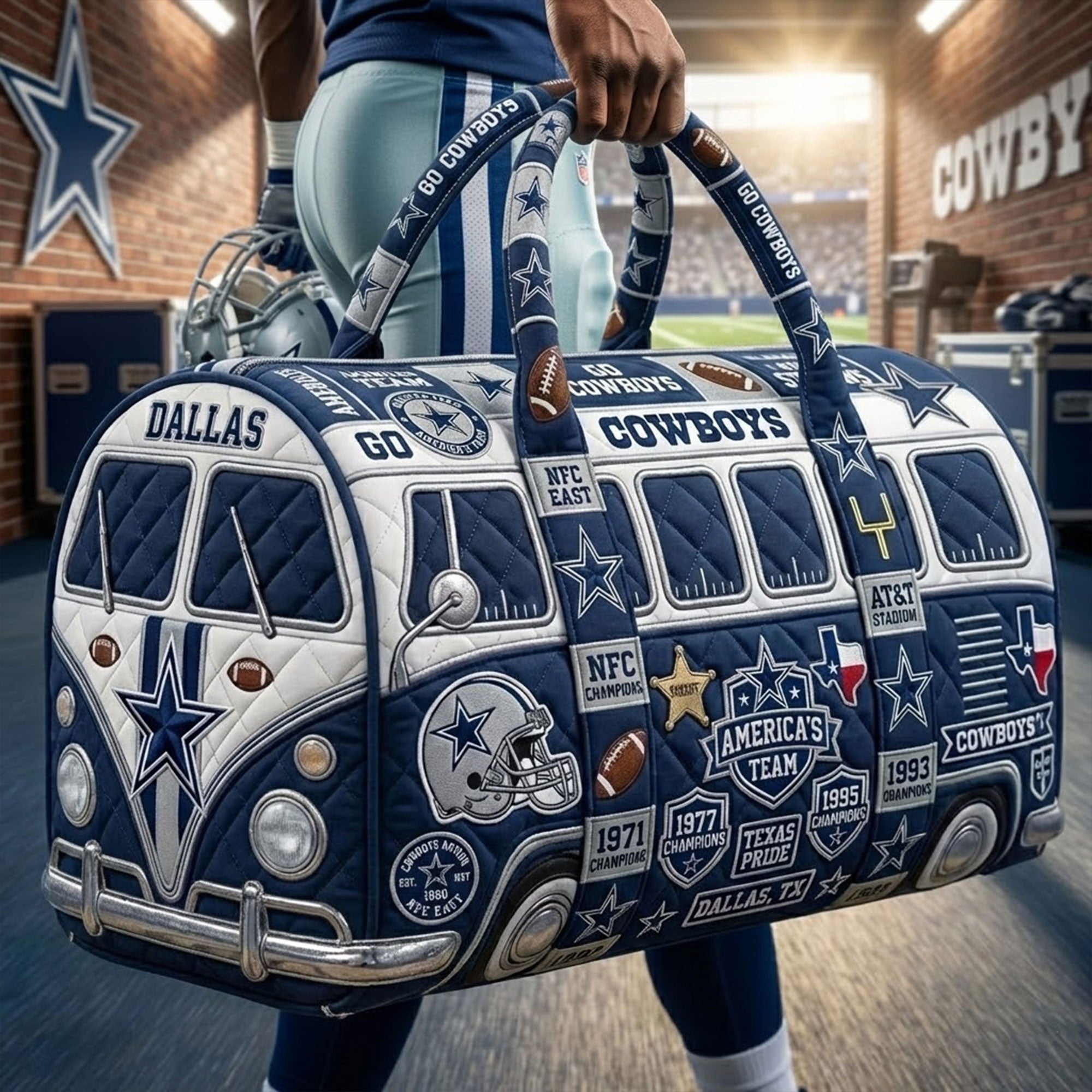 DLCB Premium Quilted Duffle Bag TNSM