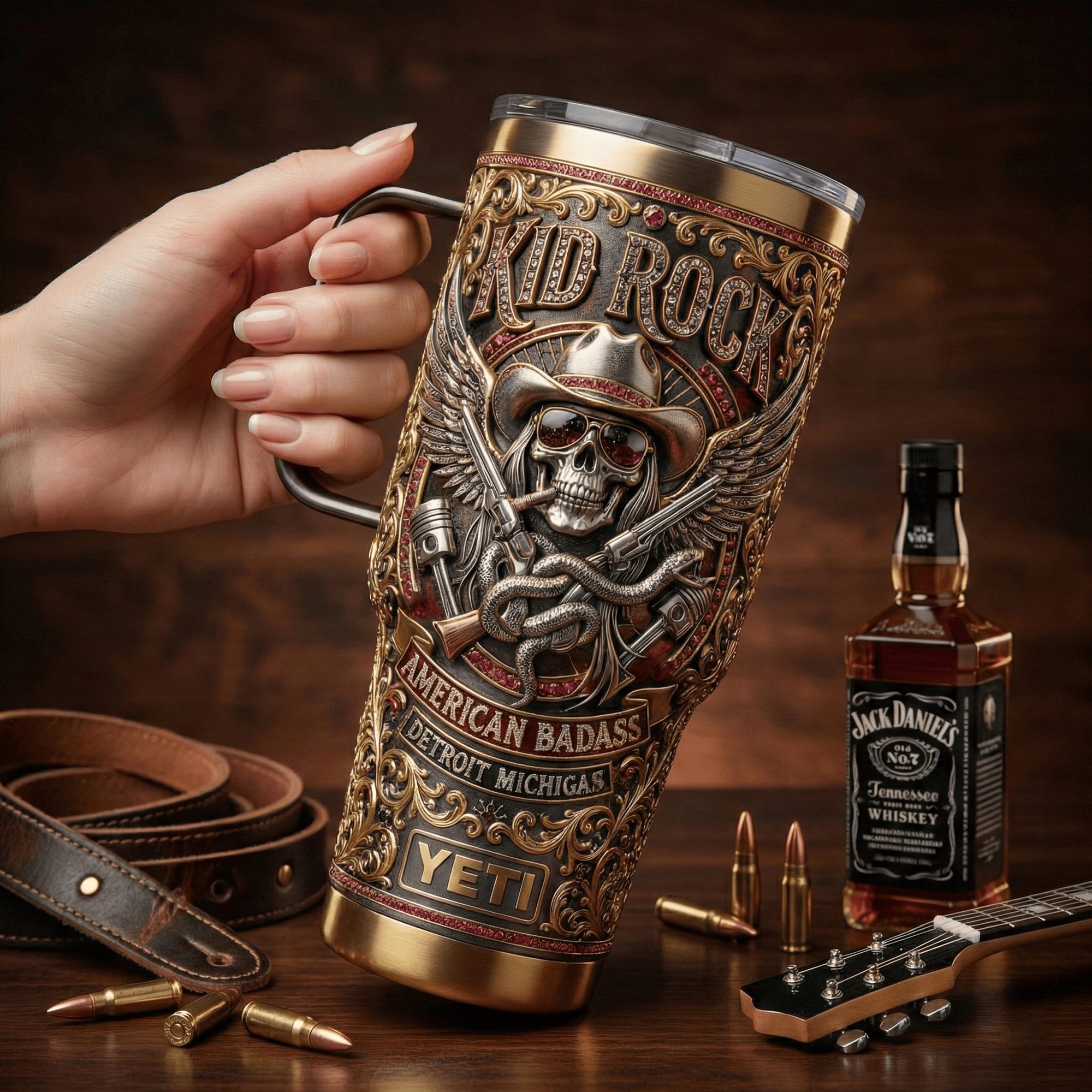 KRK 40oz Tumbler With Handle LNTH