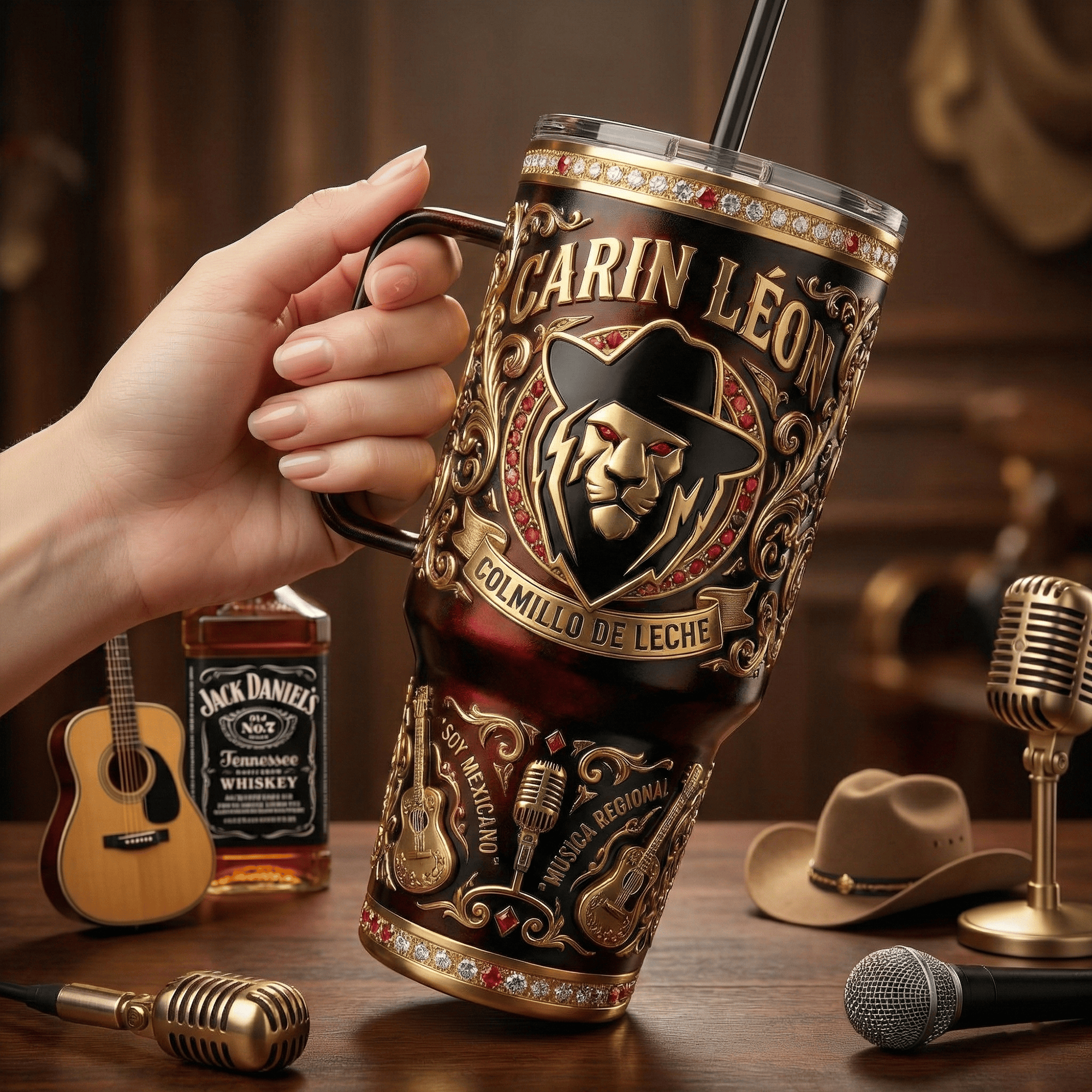 CLEO 40oz Tumbler With Handle LNTH