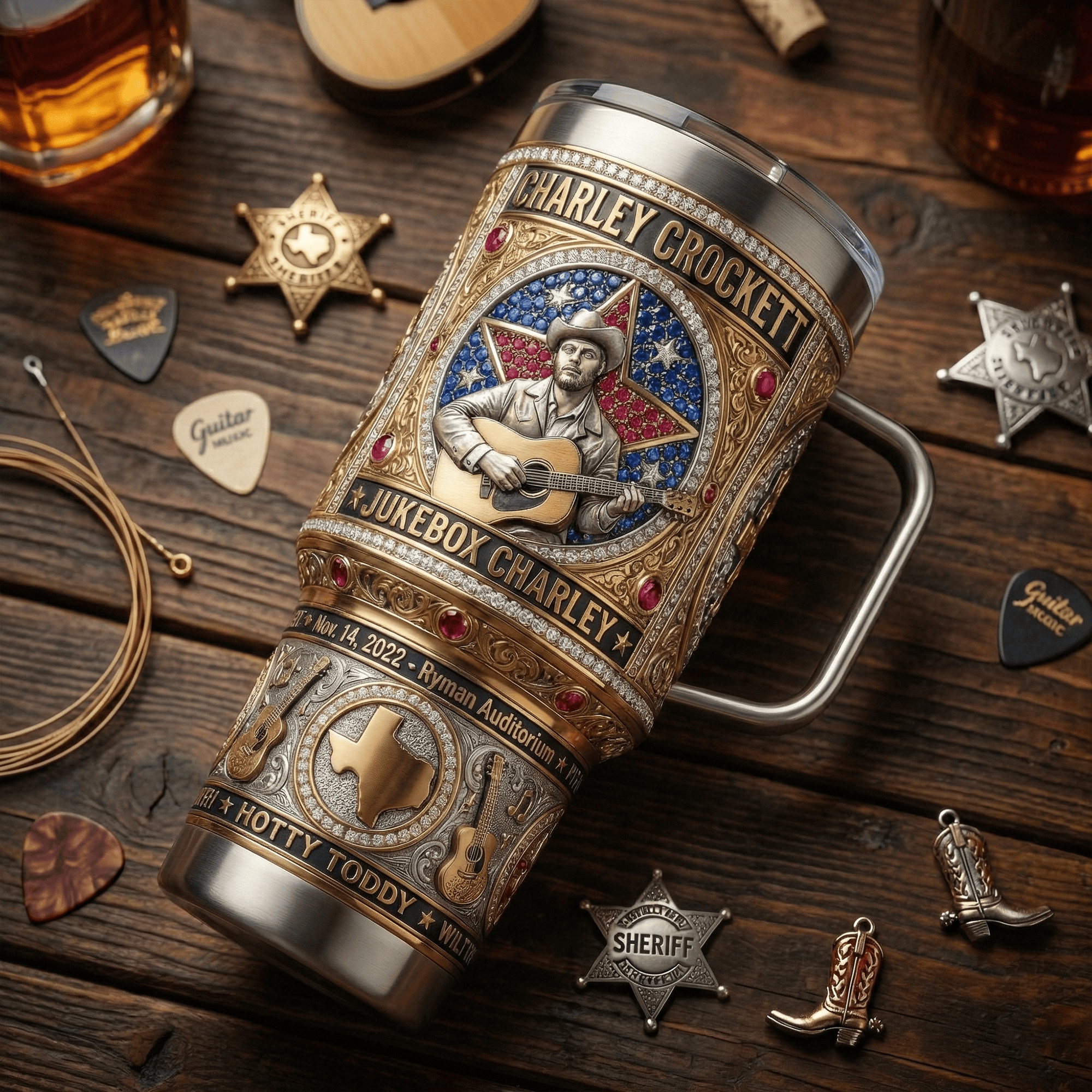 CLCK 40oz Tumbler With Handle LNTH