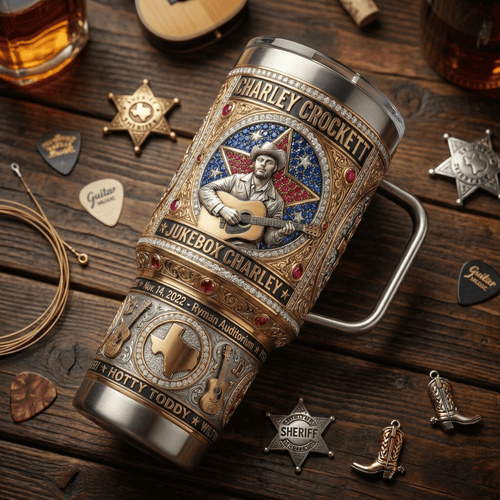 CLCK 40oz Tumbler With Handle LNTH