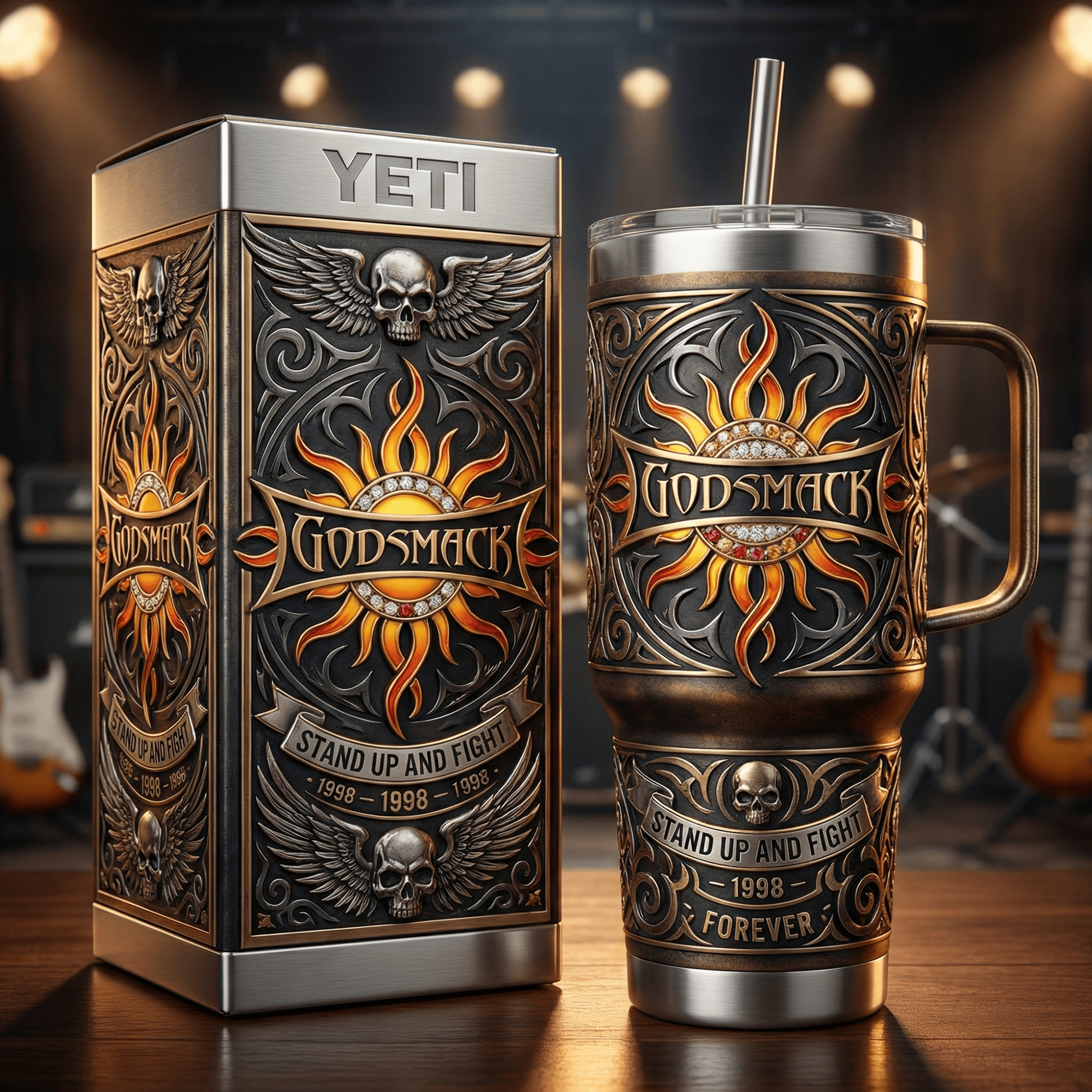 GODM 40oz Tumbler With Handle LNTH
