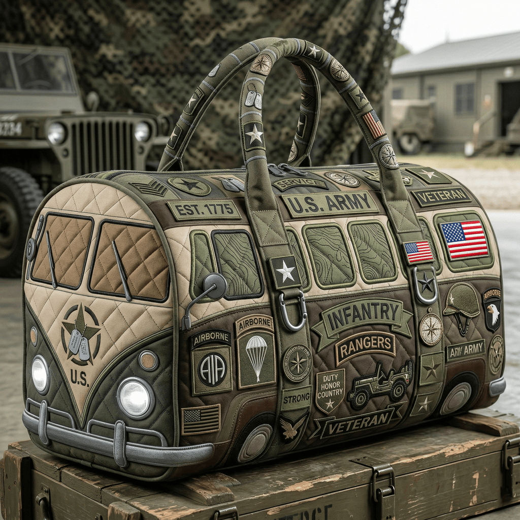 USAR Premium Quilted Duffle Bag HTTT