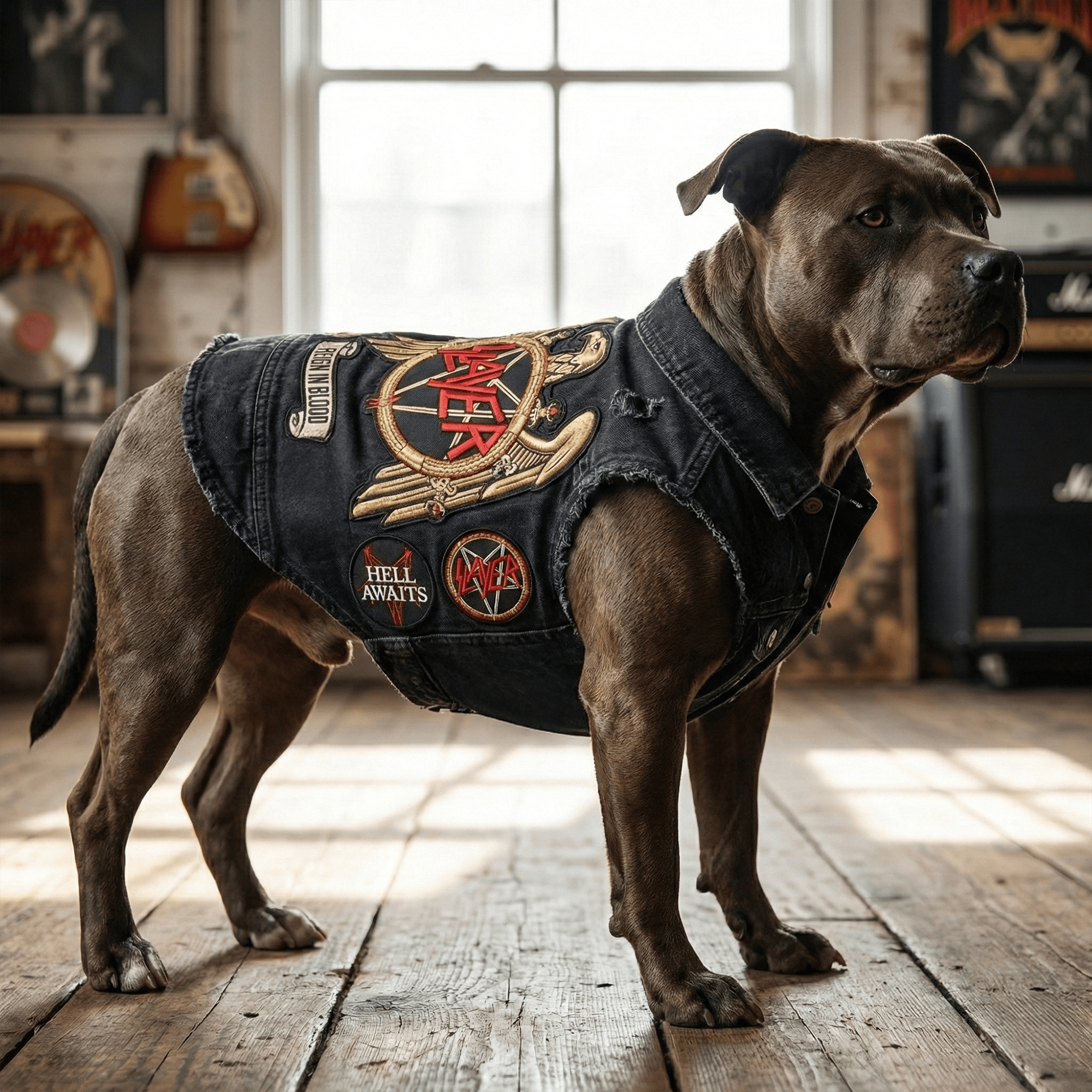 SLER Pet Denim Jacket LNTH