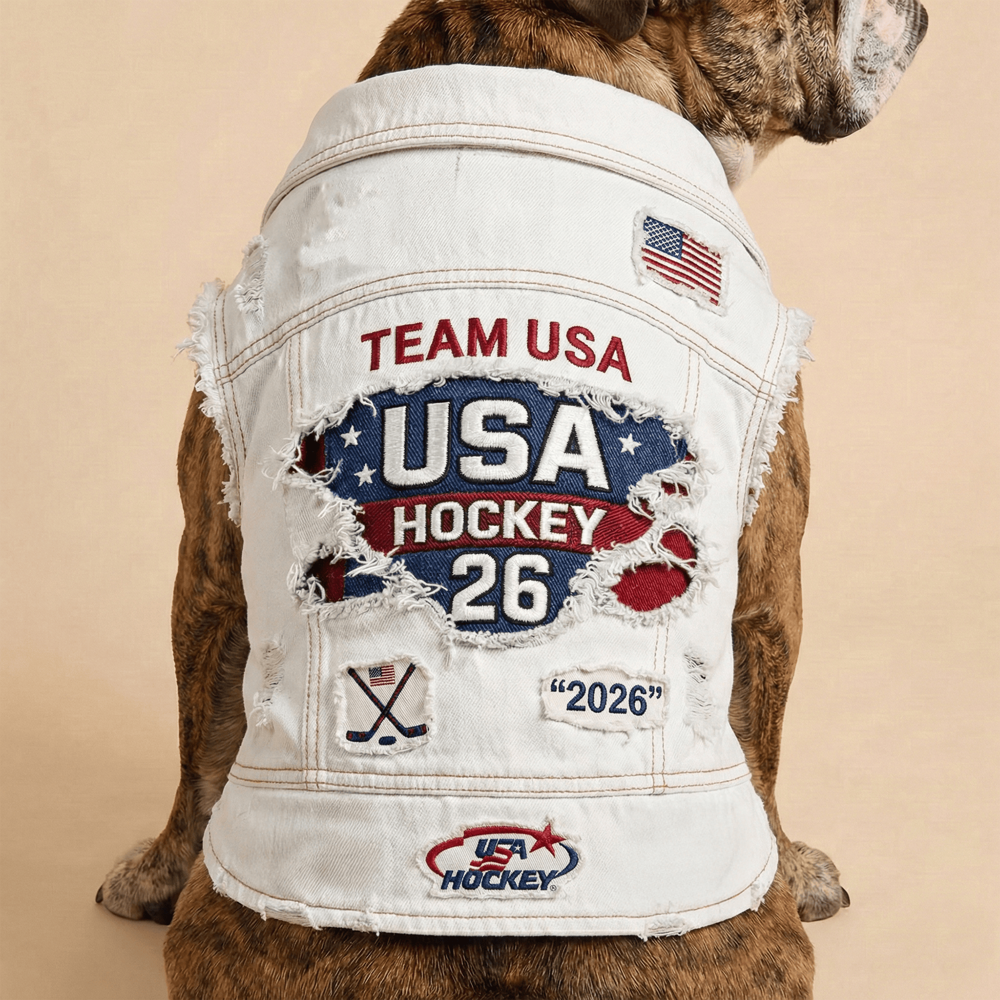 USHK Pet Denim Jacket LNTH