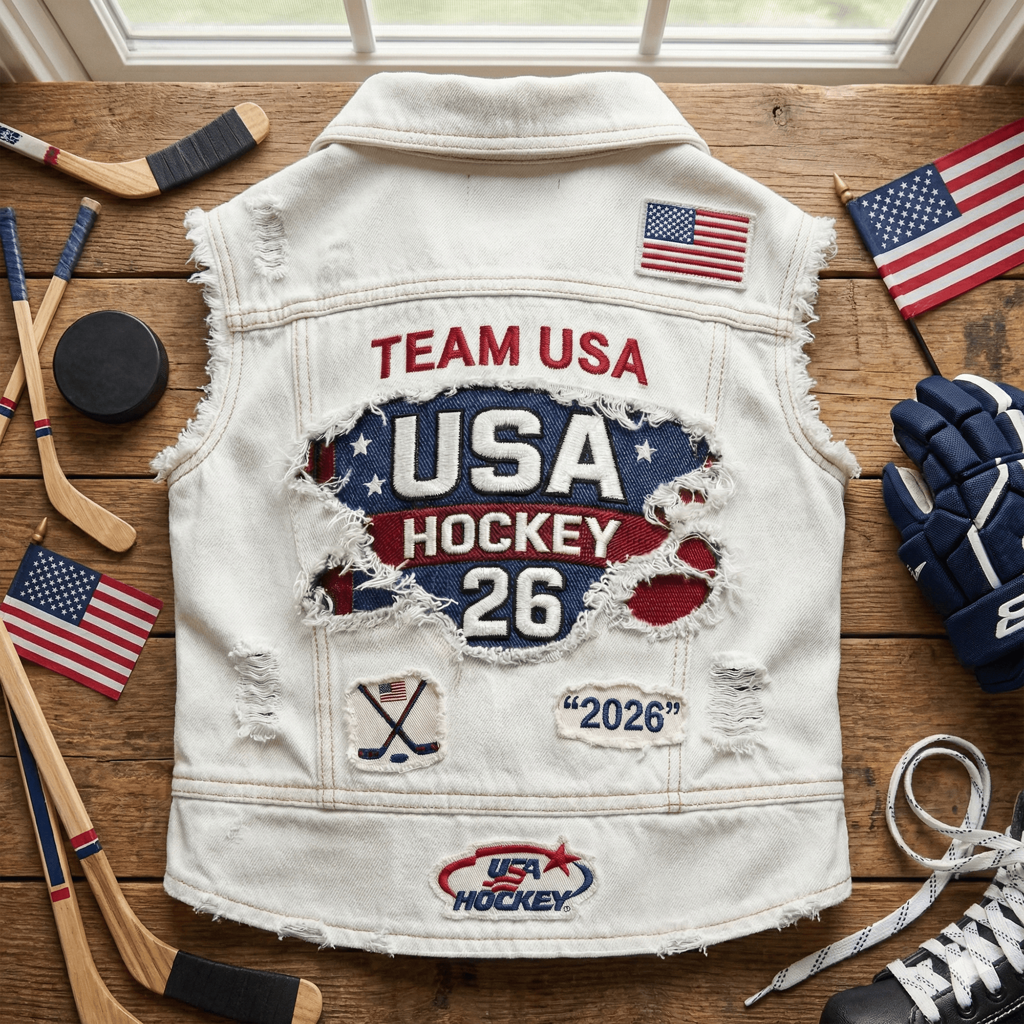 USHK Pet Denim Jacket LNTH