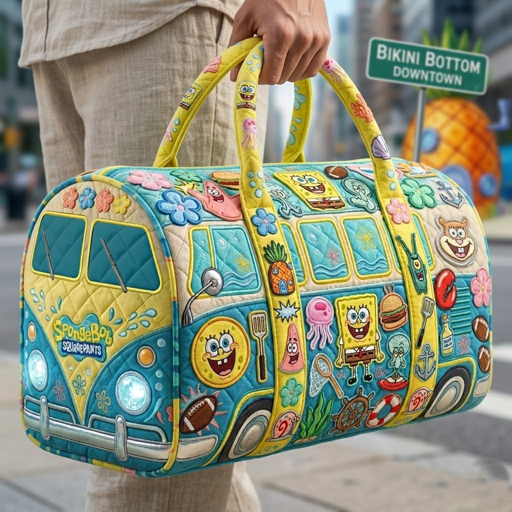 SBSP Premium Quilted Duffle Bag TNSM