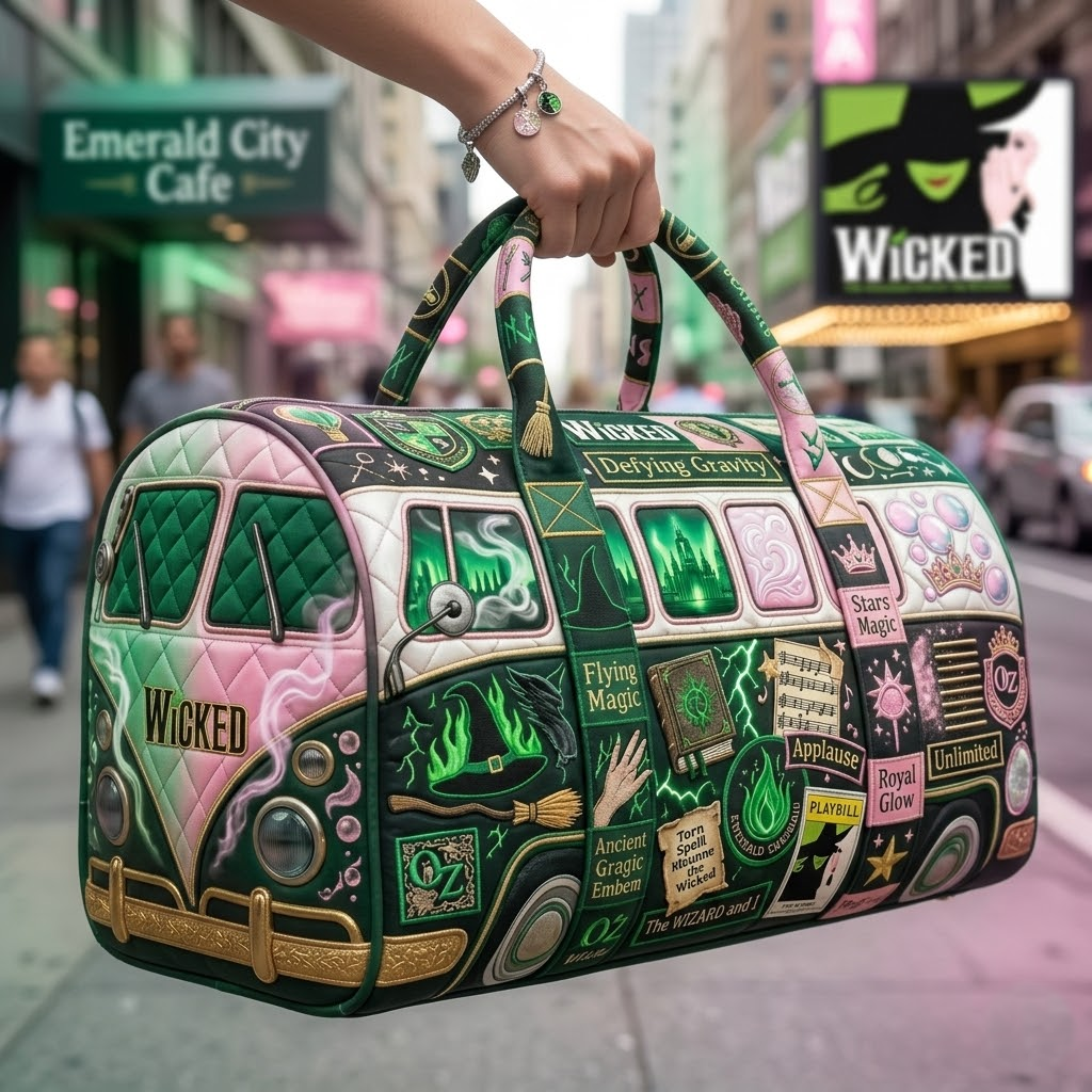 WCKD Premium Quilted Duffle Bag TNSM